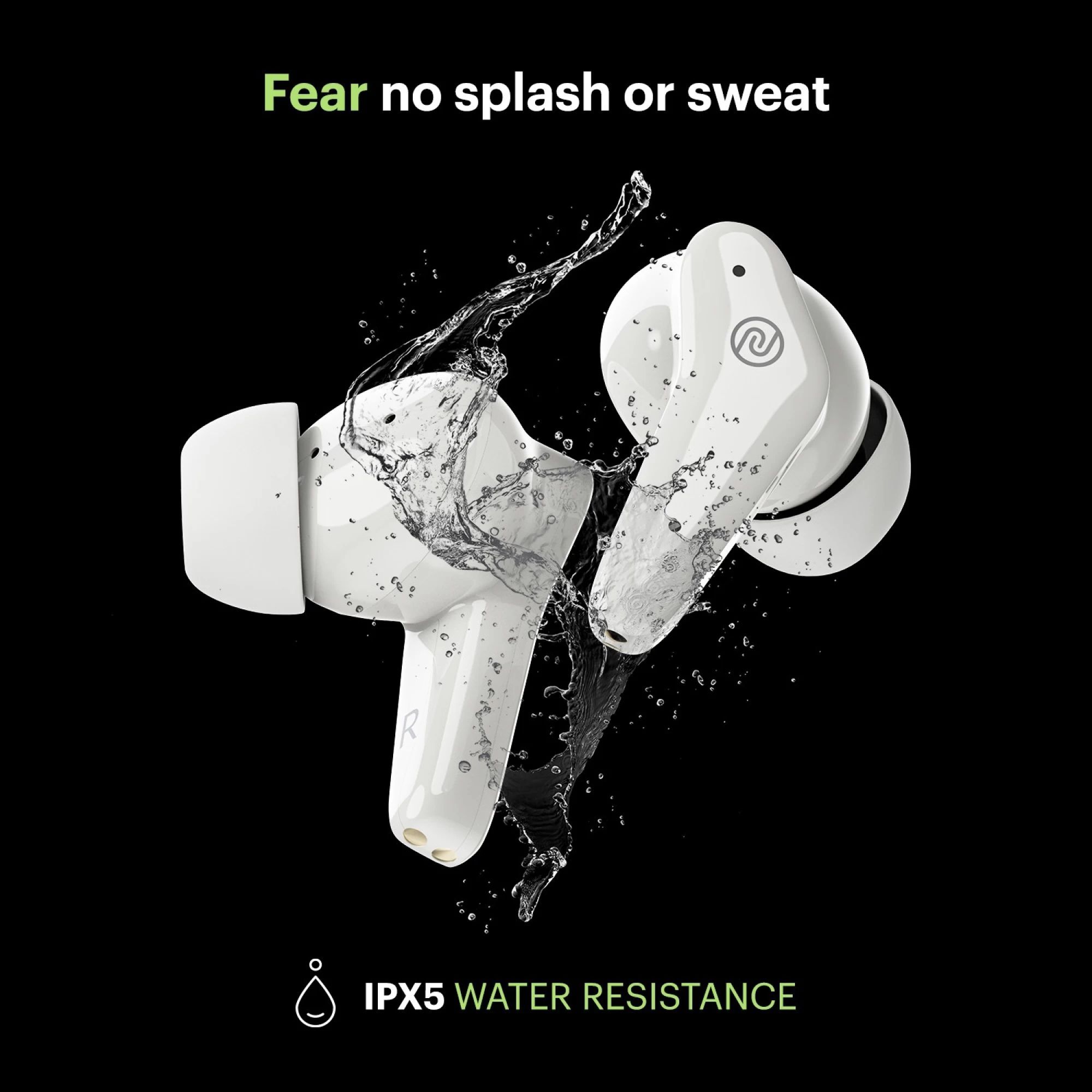 noise Buds VS102 Plus TWS Earbuds with Environmental Noise Cancellation (IPX5 Water Resistant, 11mm Driver, Snow White) noise Buds VS102 Plus TWS Earbuds with Environmental Noise Cancellation (IPX5 Water Resistant, 11mm Driver, Snow White)_2