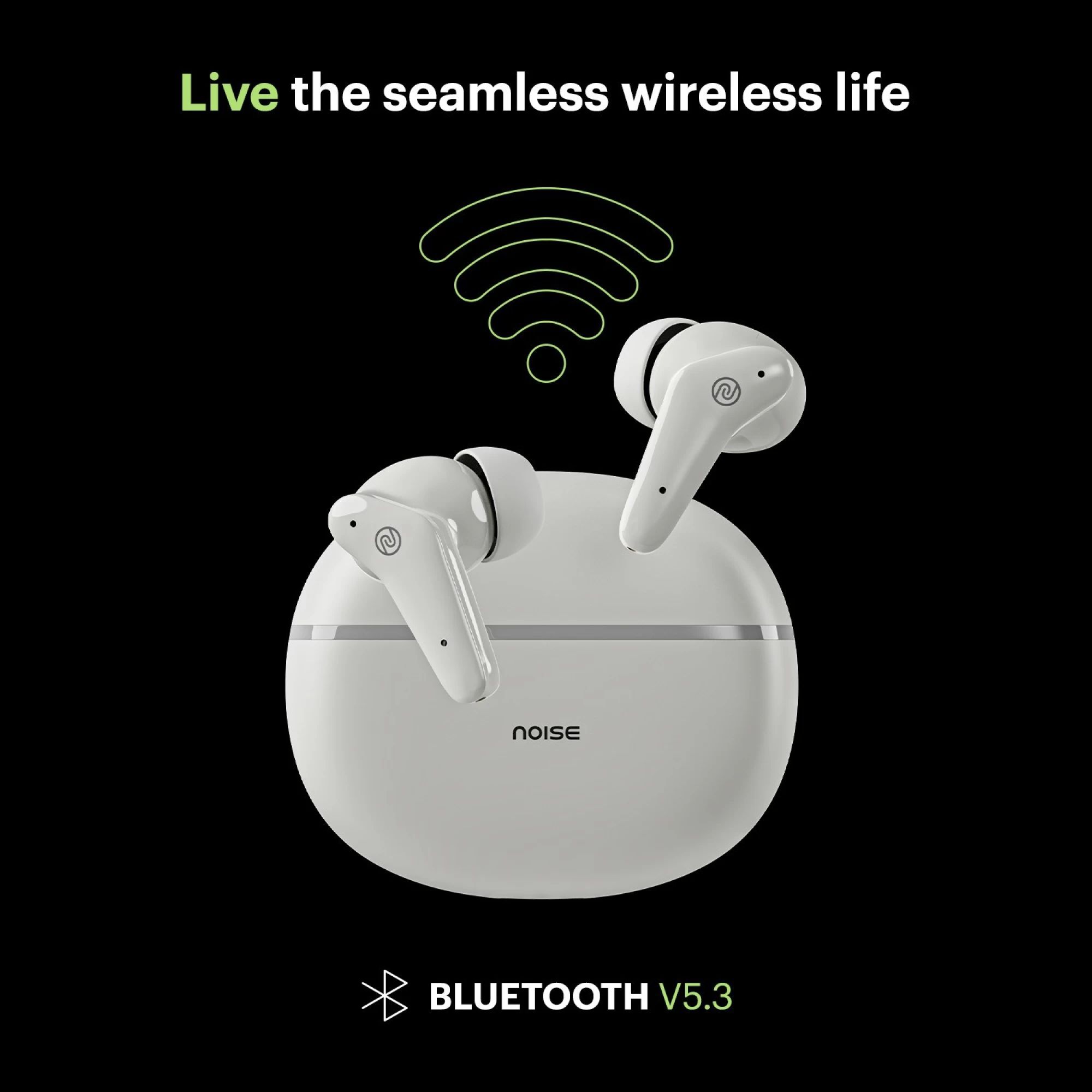 noise Buds VS102 Plus TWS Earbuds with Environmental Noise Cancellation (IPX5 Water Resistant, 11mm Driver, Snow White) noise Buds VS102 Plus TWS Earbuds with Environmental Noise Cancellation (IPX5 Water Resistant, 11mm Driver, Snow White)_7