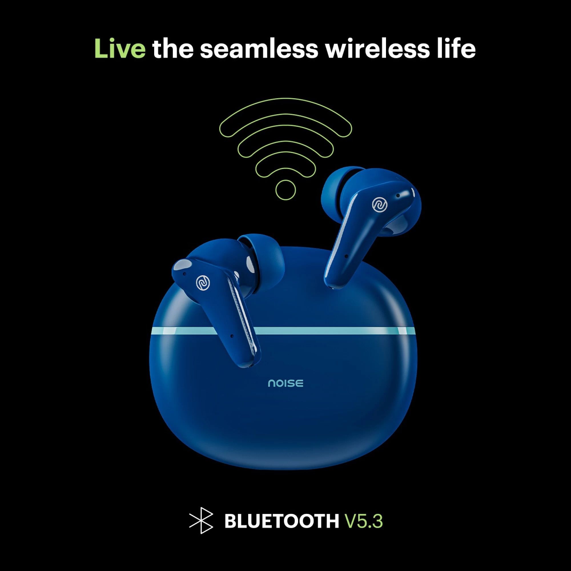 noise Buds VS102 Plus TWS Earbuds with Environmental Noise Cancellation (IPX5 Water Resistant, 11mm Driver, Space Blue)_8