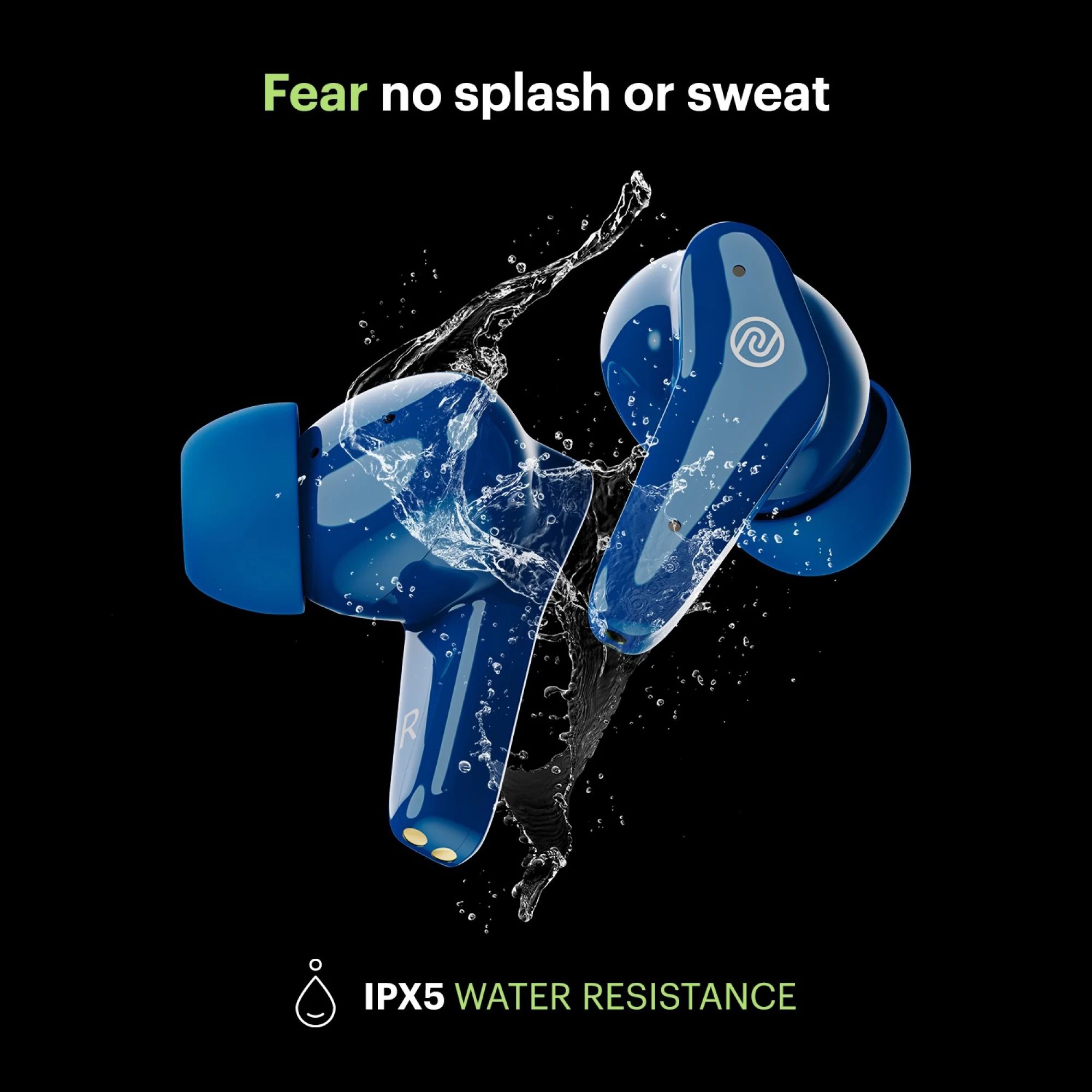 noise Buds VS102 Plus TWS Earbuds with Environmental Noise Cancellation (IPX5 Water Resistant, 11mm Driver, Space Blue)_9