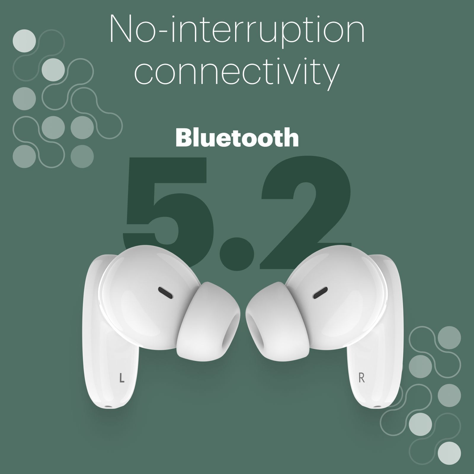 noise Buds Connect TWS Earbuds with Environmental Noise Cancellation (IPX5 Water Resistant, Hands Free Calling, Ivory White)_7