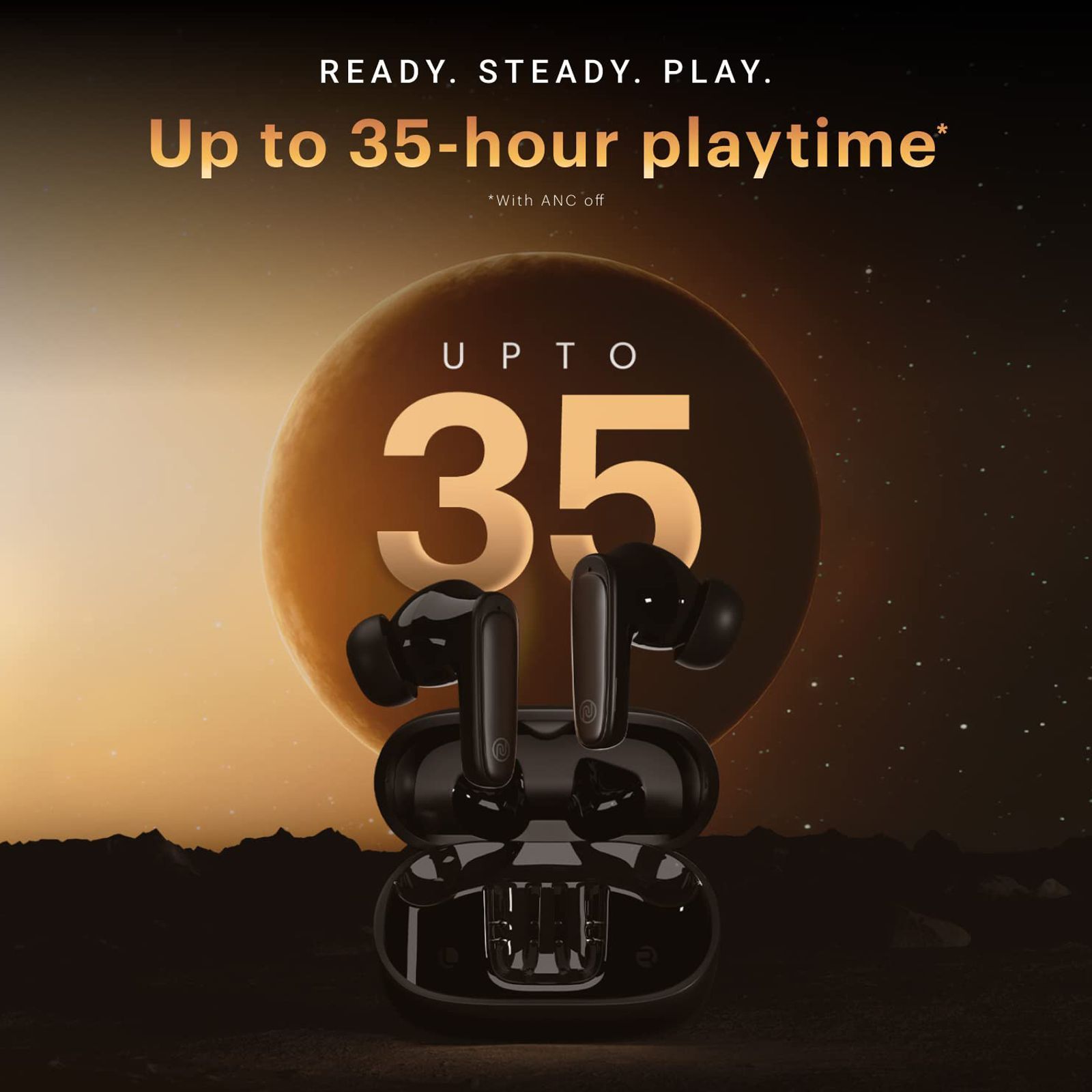 noise Buds X TWS Earbuds with Active Noise Cancellation (12mm Driver, Carbon Black)_6