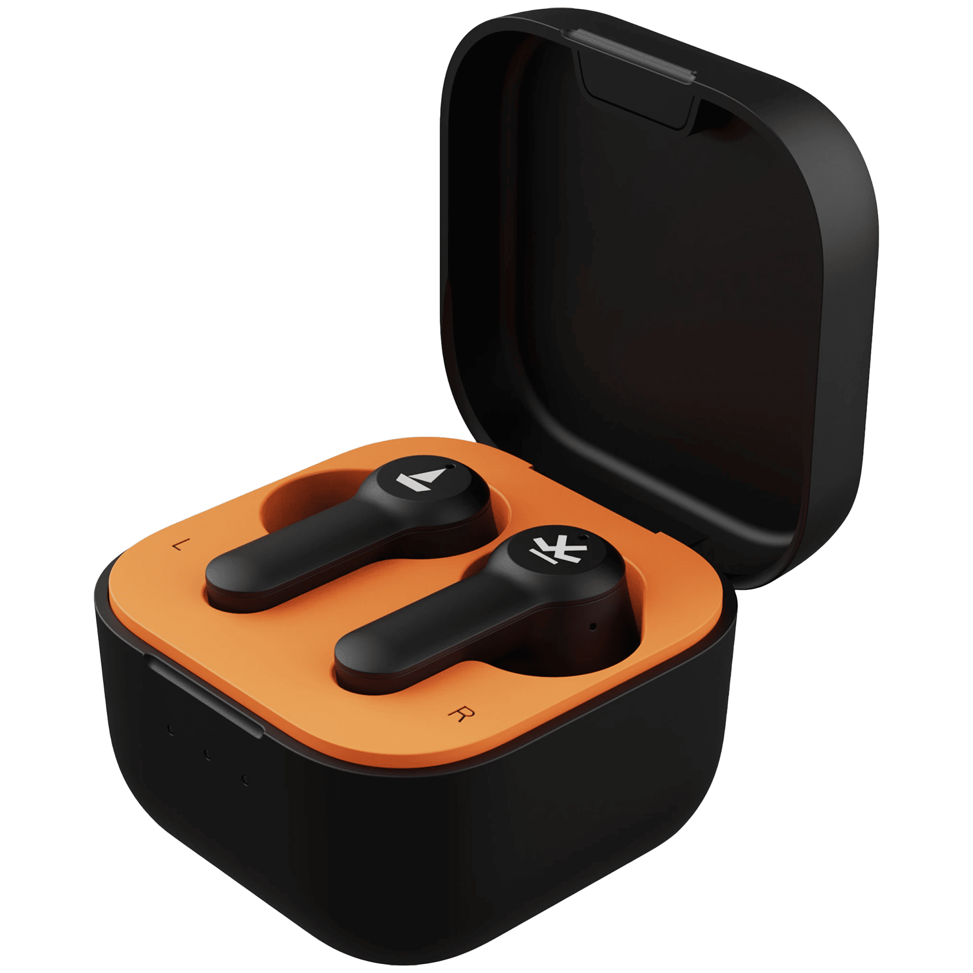 boAt Airdopes Crude TWS Earbuds with Environmental Noise Cancellation (IPX4 Water Resistant, ASAP Charge, Fiery Black)_1