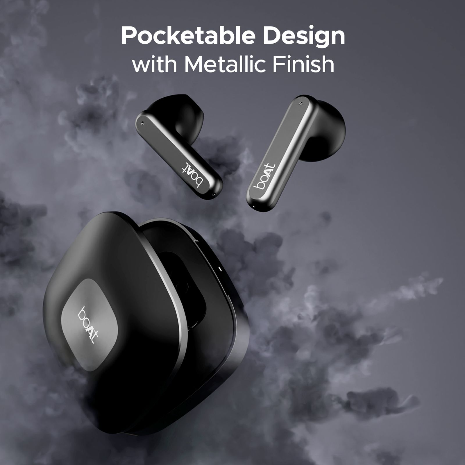 boAt Airdopes Genesis TWS Earbuds with Environmental Noise Cancellation (IPX5 Water Resistant, ASAP Charge, Active Black)_7