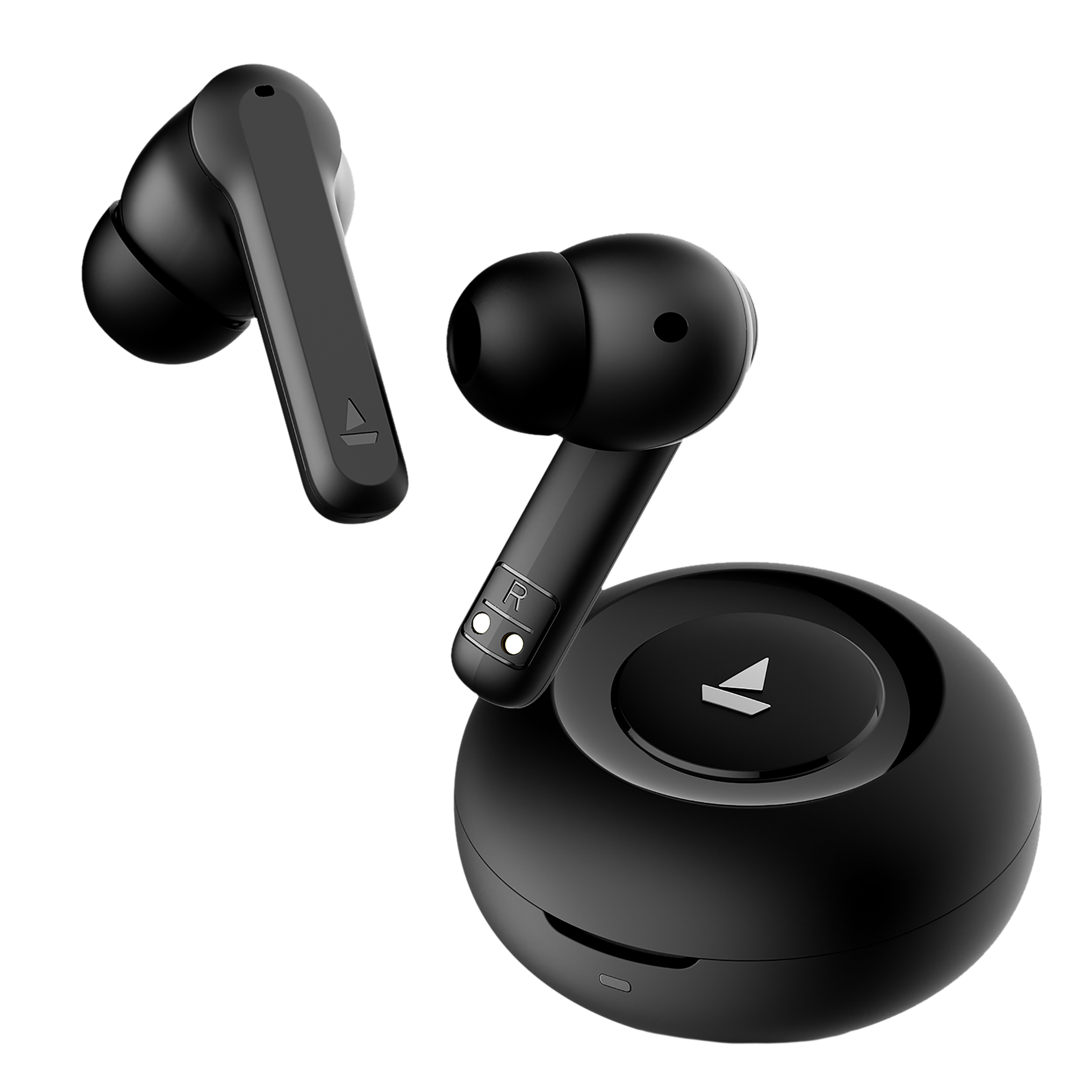 boAt Airdopes Sonik TWS Earbuds with Environmental Noise Cancellation (IPX4 Sweat and Splash Resistant, Dual EQ Modes, Thunder Black) boAt Airdopes Sonik TWS Earbuds with Environmental Noise Cancellation (IPX4 Sweat and Splash Resistant, Dual EQ Modes, Thunder Black)_5