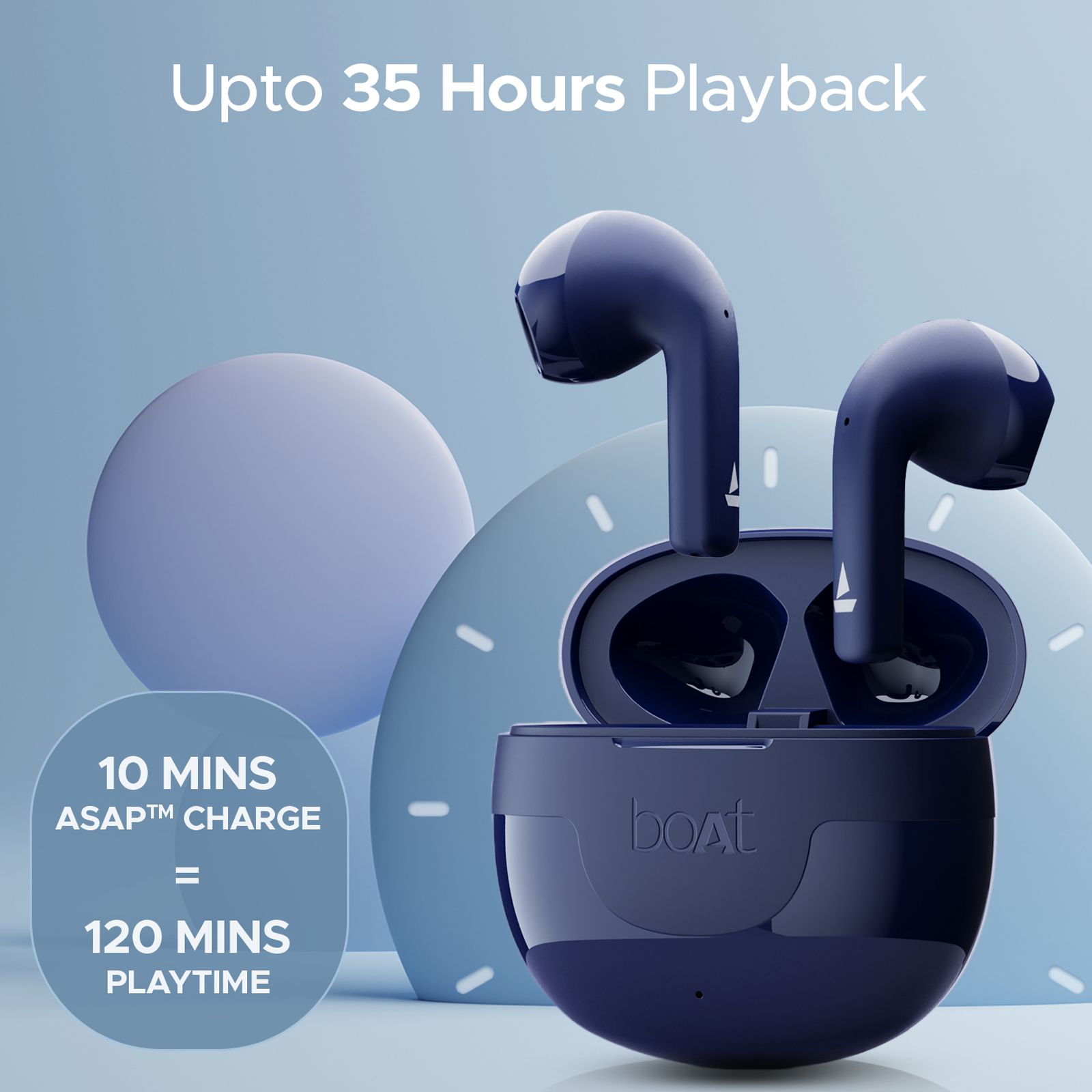 boAt Airdopes Hype TWS Earbuds with Environmental Noise Cancellation (IPX5 Water Resistant, ASAP Charge, Aero Blue) boAt Airdopes Hype TWS Earbuds with Environmental Noise Cancellation (IPX5 Water Resistant, ASAP Charge, Aero Blue)_2