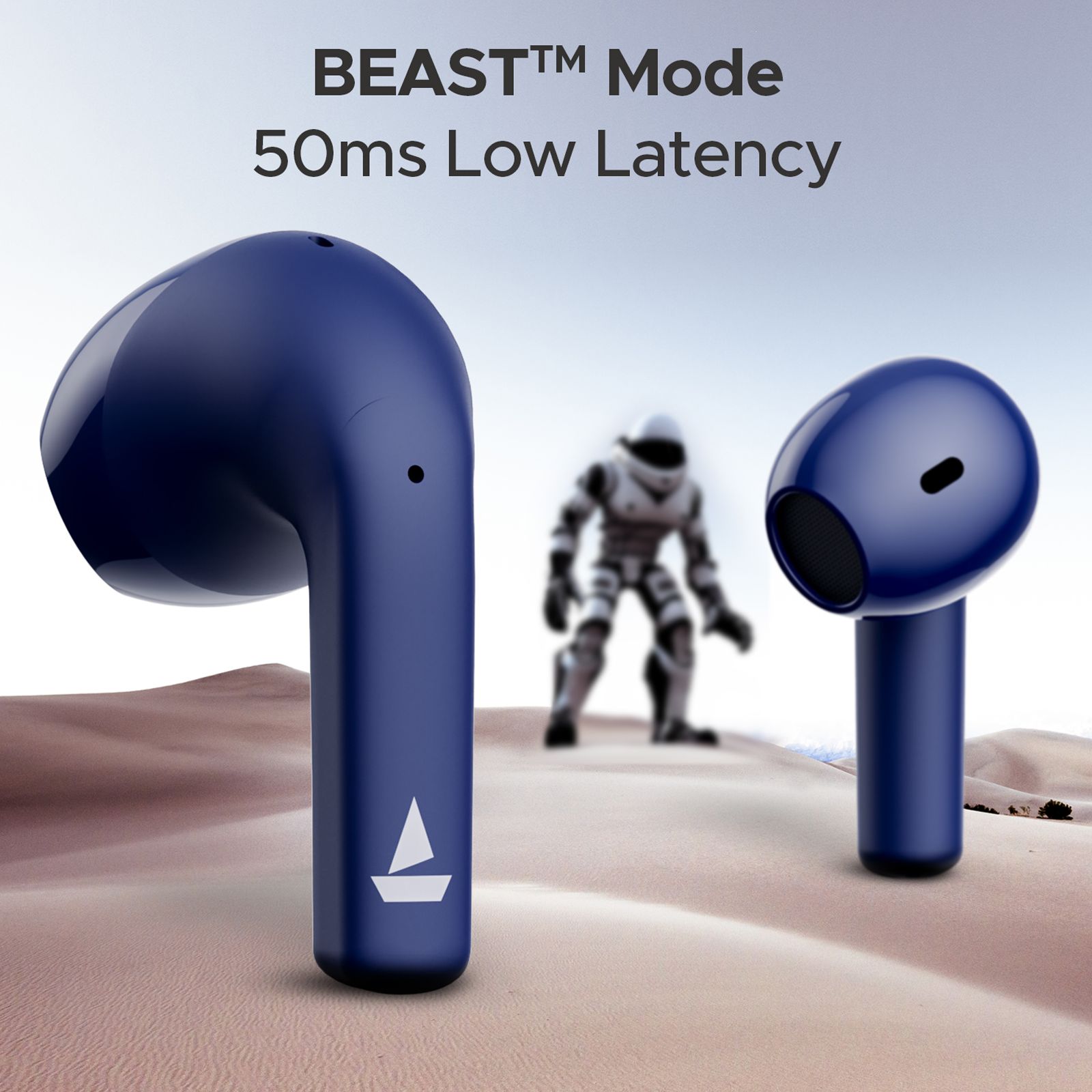 boAt Airdopes Hype TWS Earbuds with Environmental Noise Cancellation (IPX5 Water Resistant, ASAP Charge, Aero Blue) boAt Airdopes Hype TWS Earbuds with Environmental Noise Cancellation (IPX5 Water Resistant, ASAP Charge, Aero Blue)_4