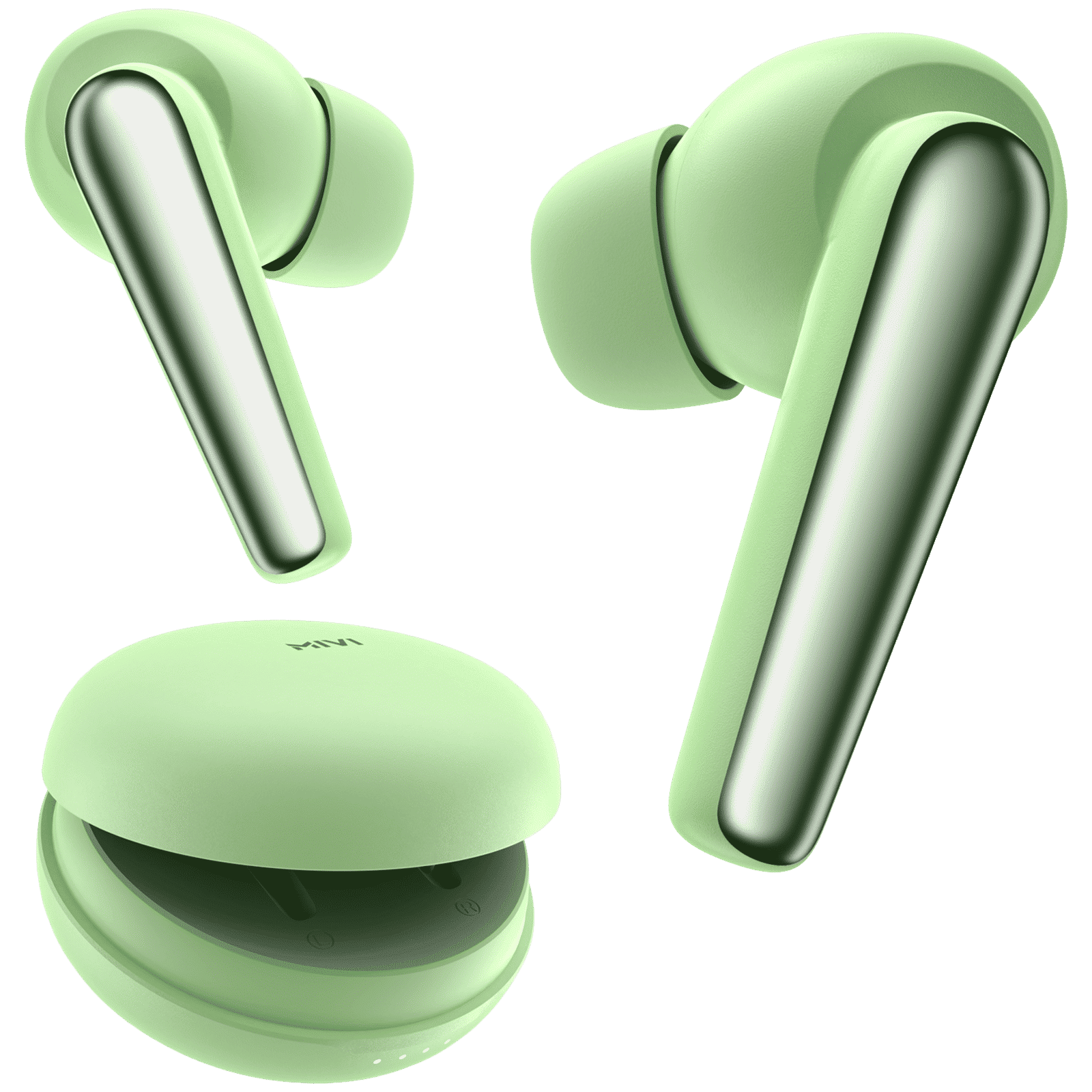 MIVI DuoPods T50 TWS Earbuds with Environmental Noise Cancellation (IPX4 Sweat Resistant, 13mm Bass Drivers, Lush Green) MIVI DuoPods T50 TWS Earbuds with Environmental Noise Cancellation (IPX4 Sweat Resistant, 13mm Bass Drivers, Lush Green)_1