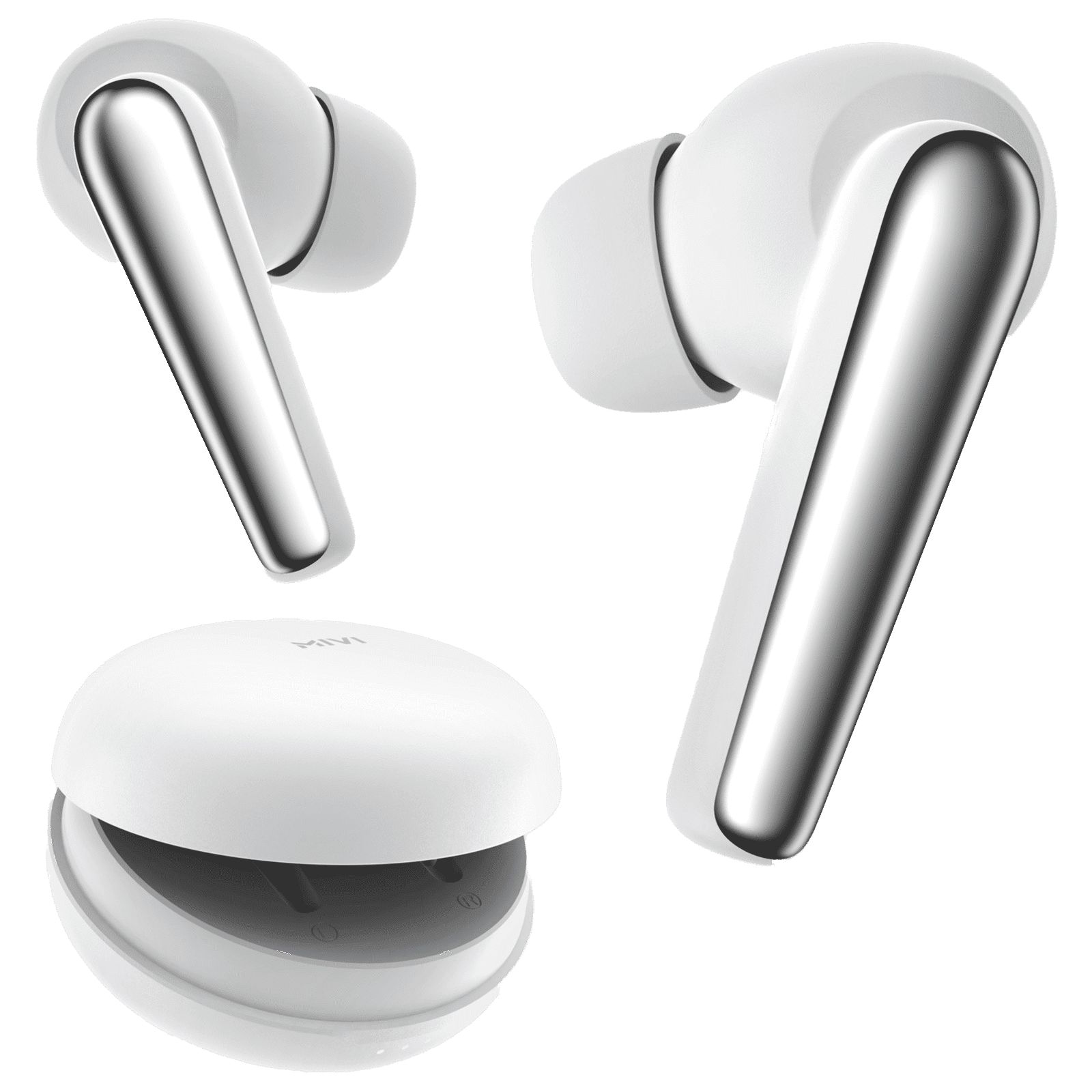 MIVI DuoPods T50 TWS Earbuds with Environmental Noise Cancellation (IPX4 Sweat Resistant, 13mm Bass Drivers, Ivory Sheen) MIVI DuoPods T50 TWS Earbuds with Environmental Noise Cancellation (IPX4 Sweat Resistant, 13mm Bass Drivers, Ivory Sheen)_1