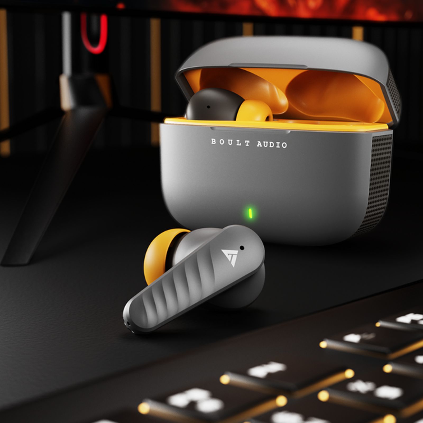 GOBOULT X10 Pro TWS Earbuds with Environmental Noise Cancellation (IPX5 Water Resistant, Fast Charging, Grey) GOBOULT X10 Pro TWS Earbuds with Environmental Noise Cancellation (IPX5 Water Resistant, Fast Charging, Grey)_5