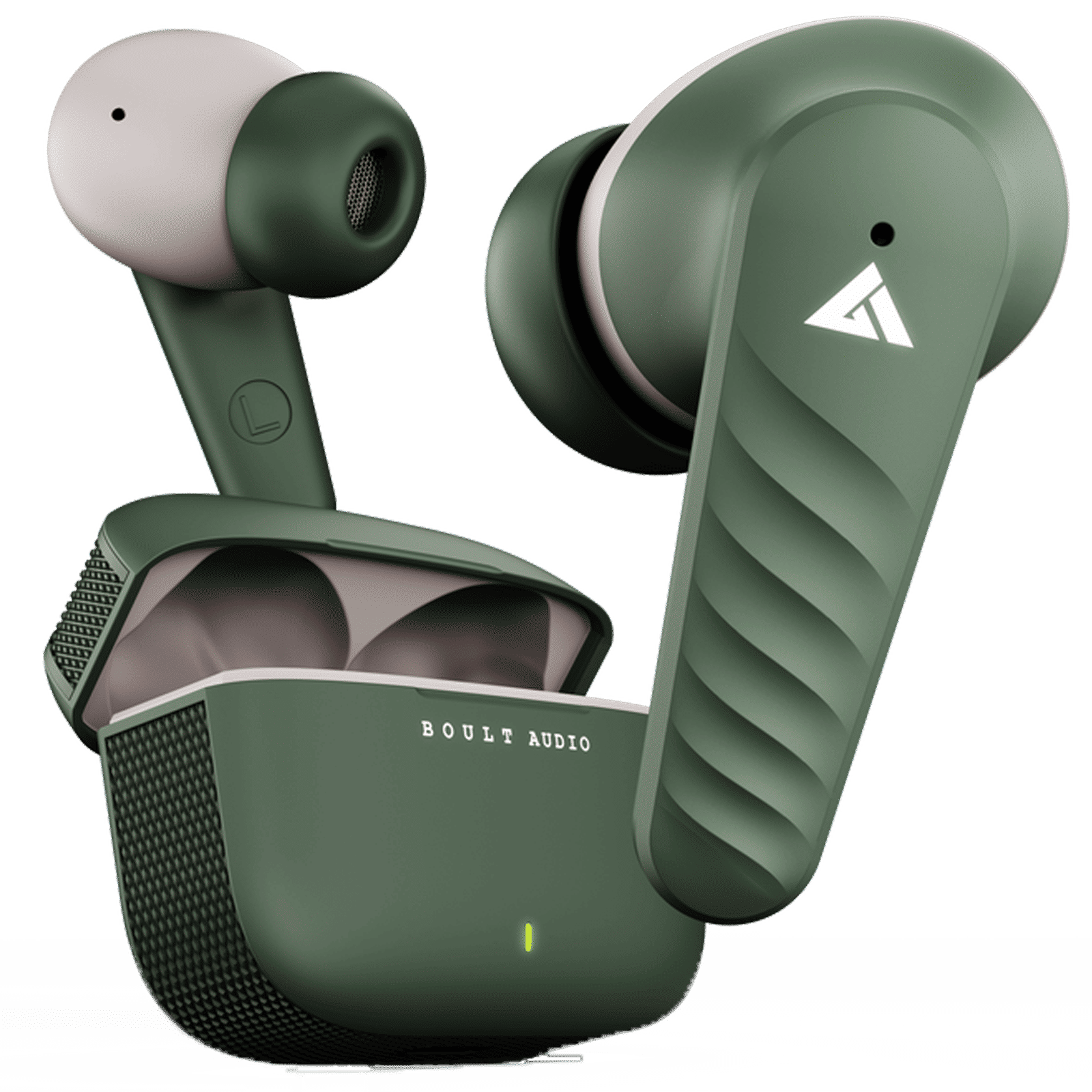 GOBOULT X10 Pro TWS Earbuds with Environmental Noise Cancellation (IPX5 Water Resistant, Fast Charging, Green)_1