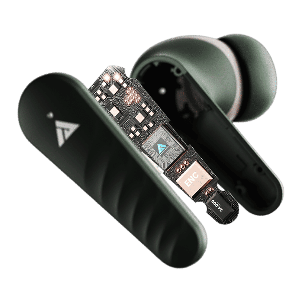 GOBOULT X10 Pro TWS Earbuds with Environmental Noise Cancellation (IPX5 Water Resistant, Fast Charging, Green)_5