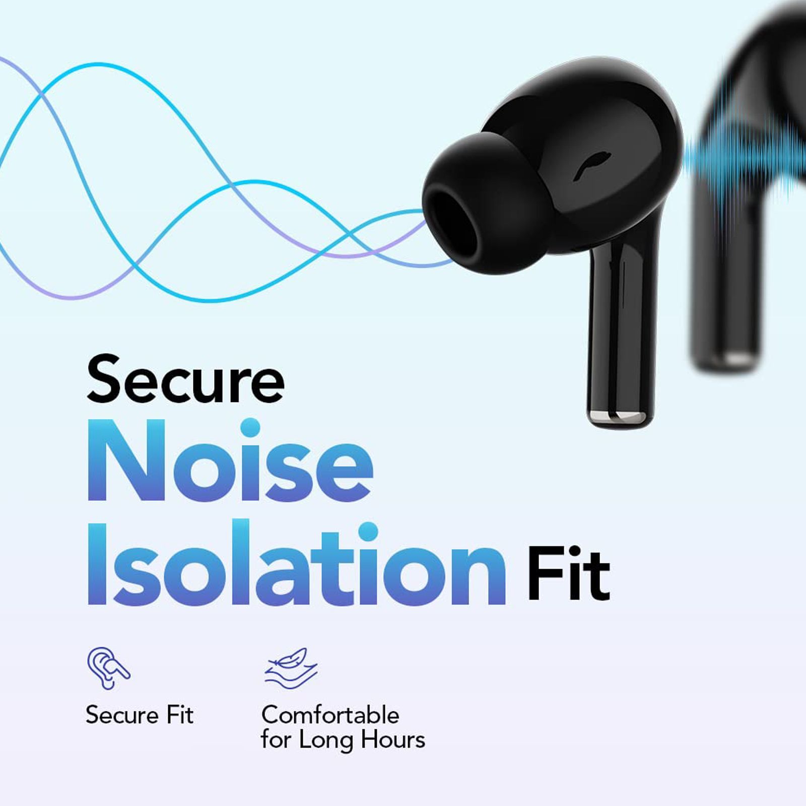MadRabbit Soul Buds Alpha TWS Earbuds with Noise Isolation (IPX5 Water Resistant, Fast Charging, Black) MadRabbit Soul Buds Alpha TWS Earbuds with Noise Isolation (IPX5 Water Resistant, Fast Charging, Black)_9