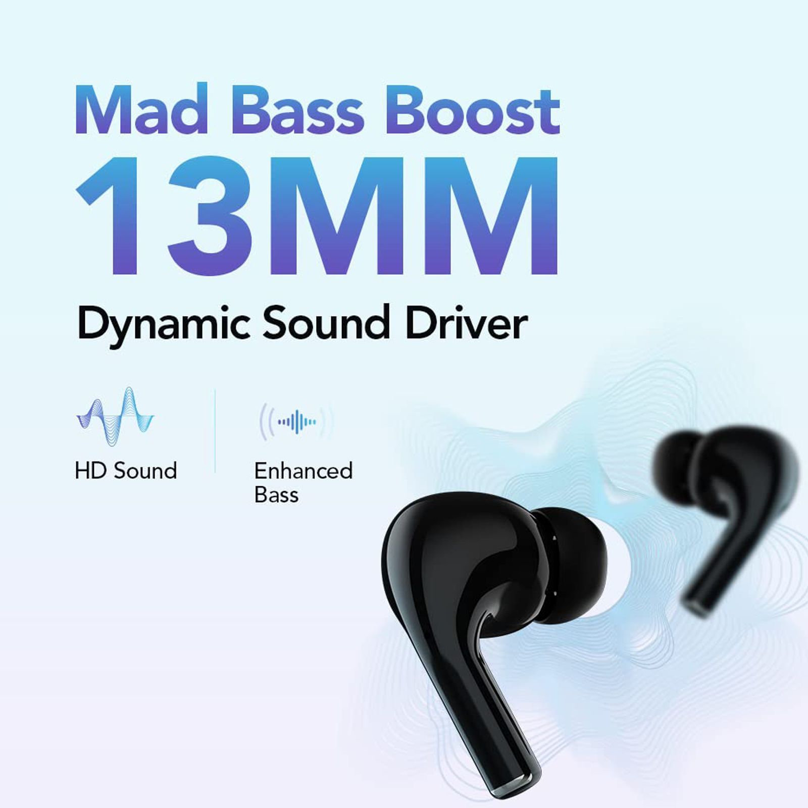 MadRabbit Soul Buds Alpha TWS Earbuds with Noise Isolation (IPX5 Water Resistant, Fast Charging, Black) MadRabbit Soul Buds Alpha TWS Earbuds with Noise Isolation (IPX5 Water Resistant, Fast Charging, Black)_10