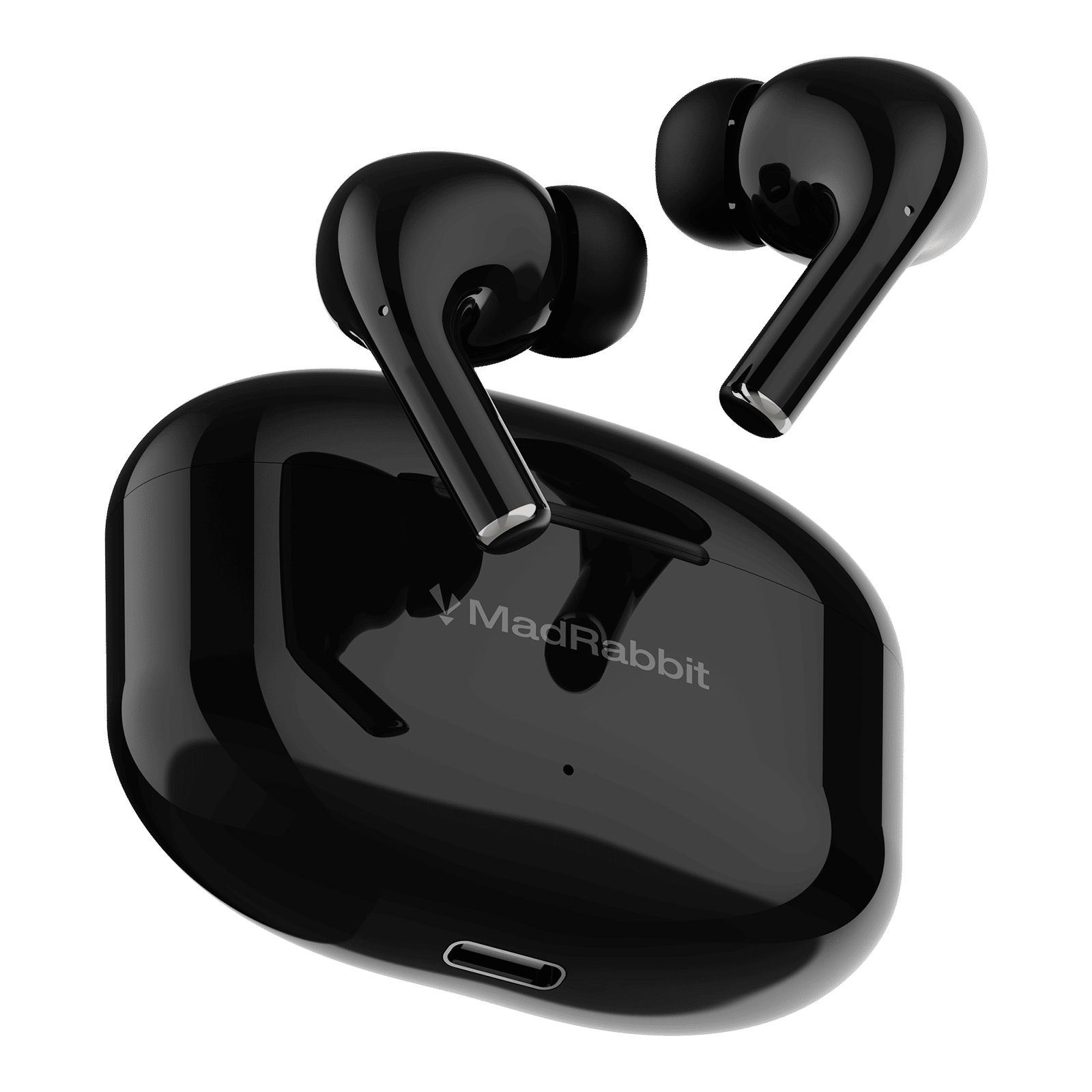 MadRabbit Soul Buds Alpha TWS Earbuds with Noise Isolation (IPX5 Water Resistant, Fast Charging, Black) MadRabbit Soul Buds Alpha TWS Earbuds with Noise Isolation (IPX5 Water Resistant, Fast Charging, Black)_6