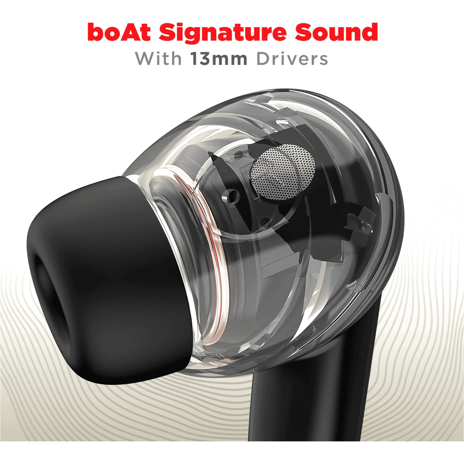 boAt Airdopes Atom 83 TWS Earbuds with Environmental Noise Cancellation (IPX5 Water Resistant, ASAP Charge, Carbon Black)_7