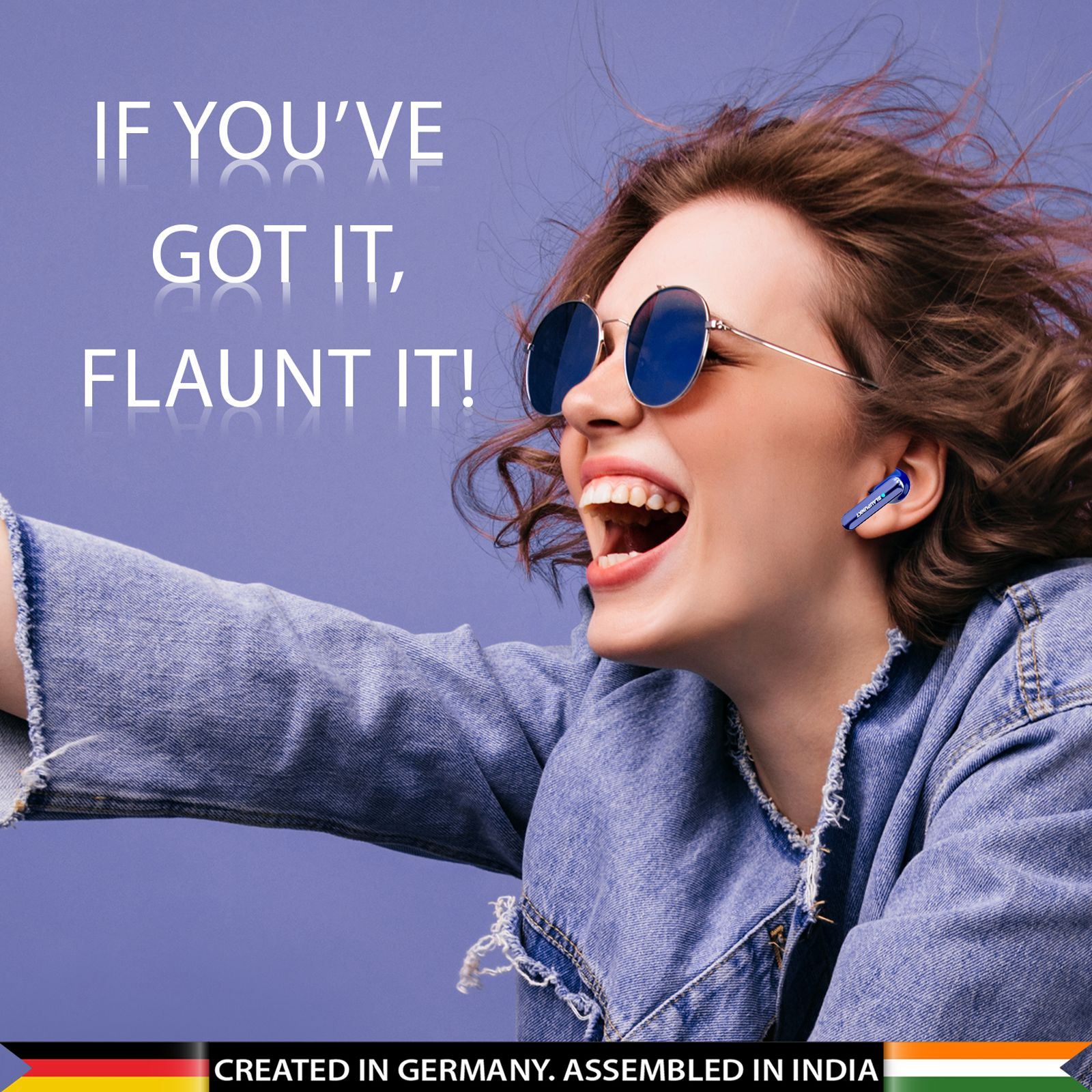 Blaupunkt BTW12 Khrome TWS Earbuds with Environment Noise Cancellation (Deep Bass Technology, TurboVolt Charging, Egyptian Blue)_7