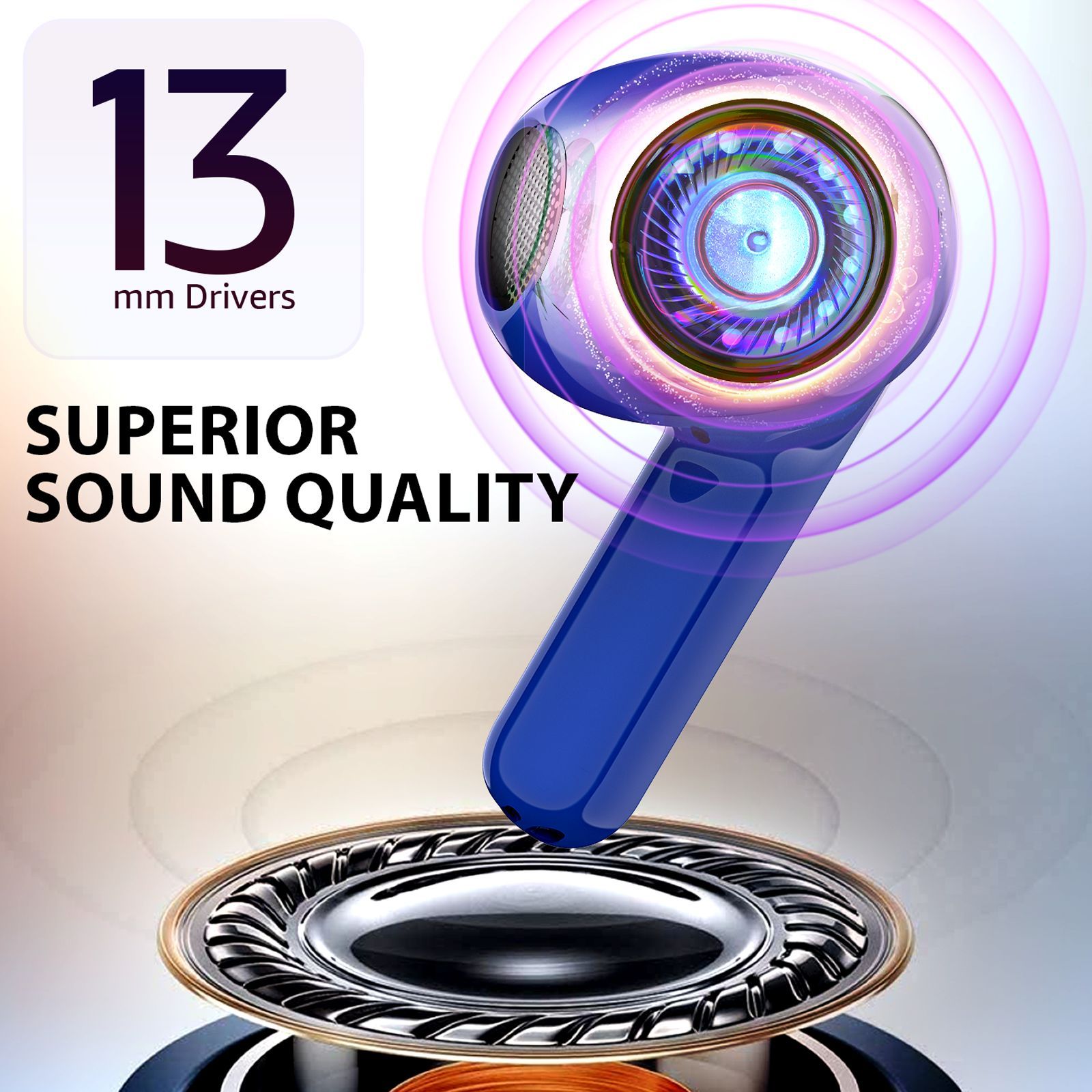 Blaupunkt BTW12 Khrome TWS Earbuds with Environment Noise Cancellation (Deep Bass Technology, TurboVolt Charging, Egyptian Blue)_4