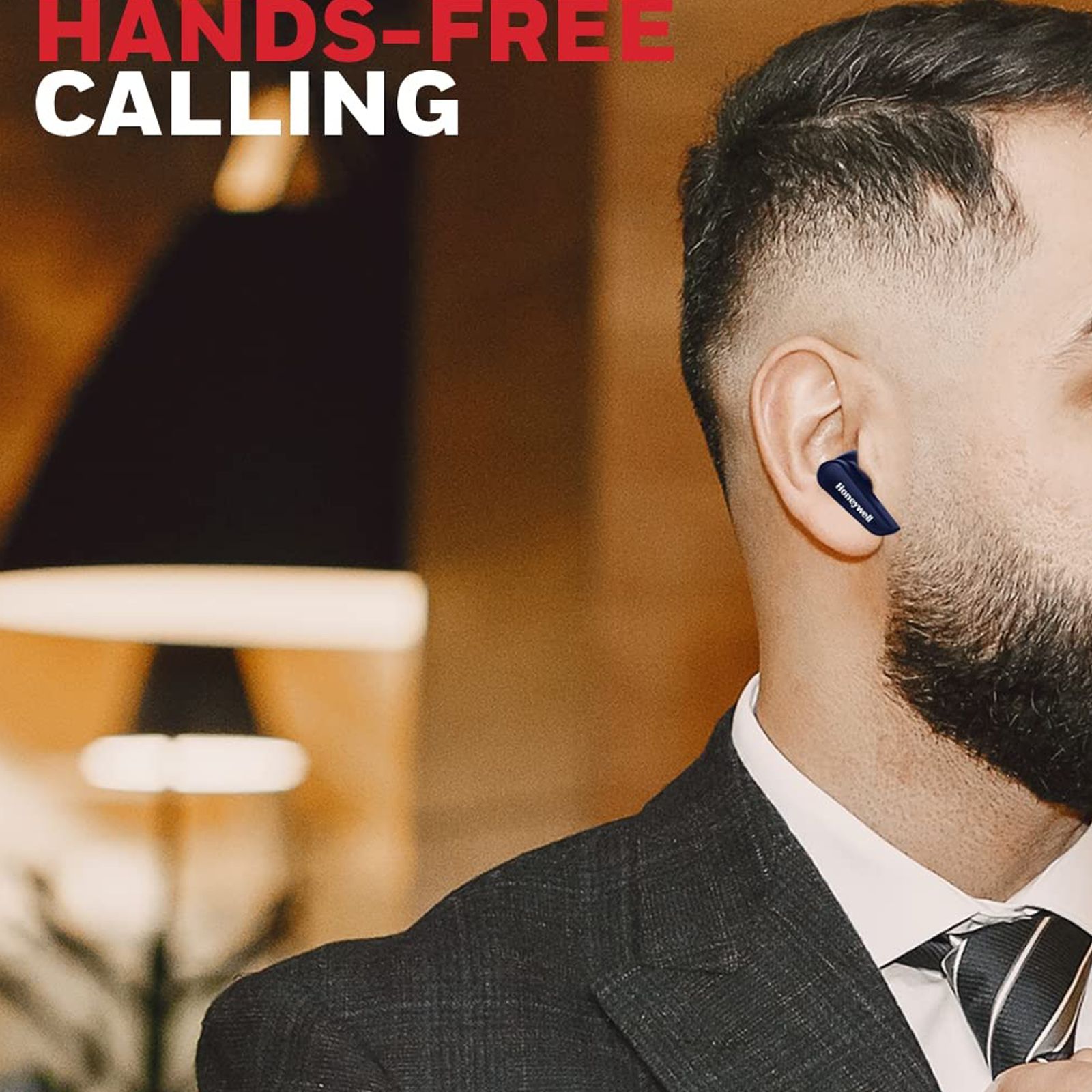 Honeywell Trueno U5000 TWS Earbuds with Active Noise Cancellation (IPX4 Water Resistant, 16 Hours of Playtime, Blue)_6