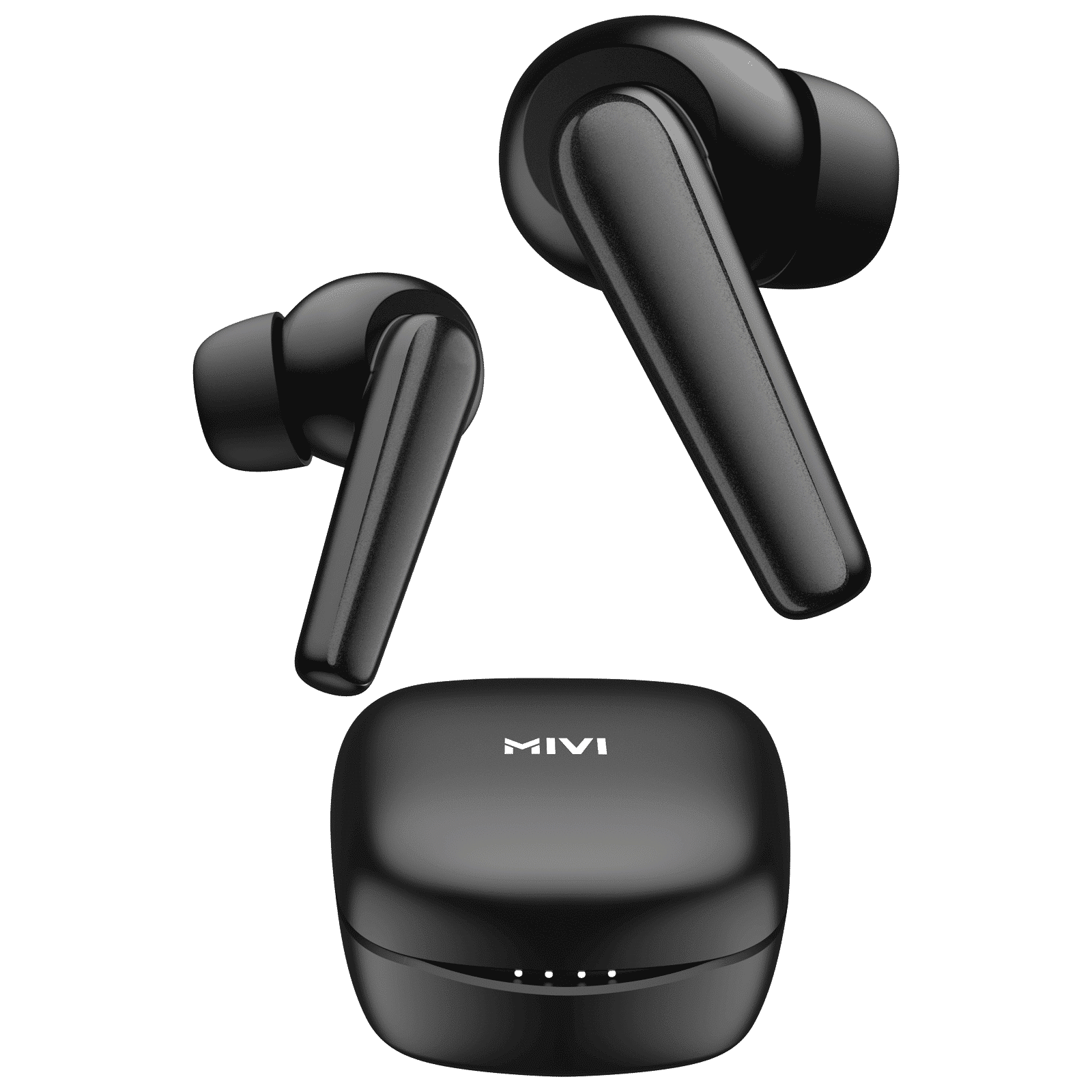 Mivi Duopods N5 TWS Earbuds with AI Noise Cancellation (13mm Driver, Black)_1