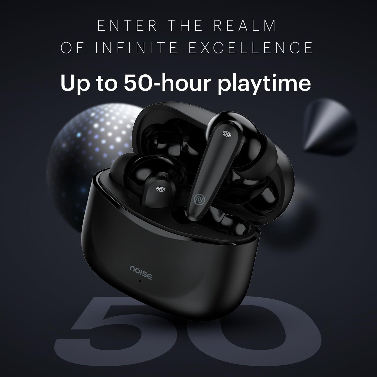 noise Buds VS106 TWS Earbuds with Environmental Noise Cancellation (IPX5 Water Resistant, Instacharge, Jet Black)_7