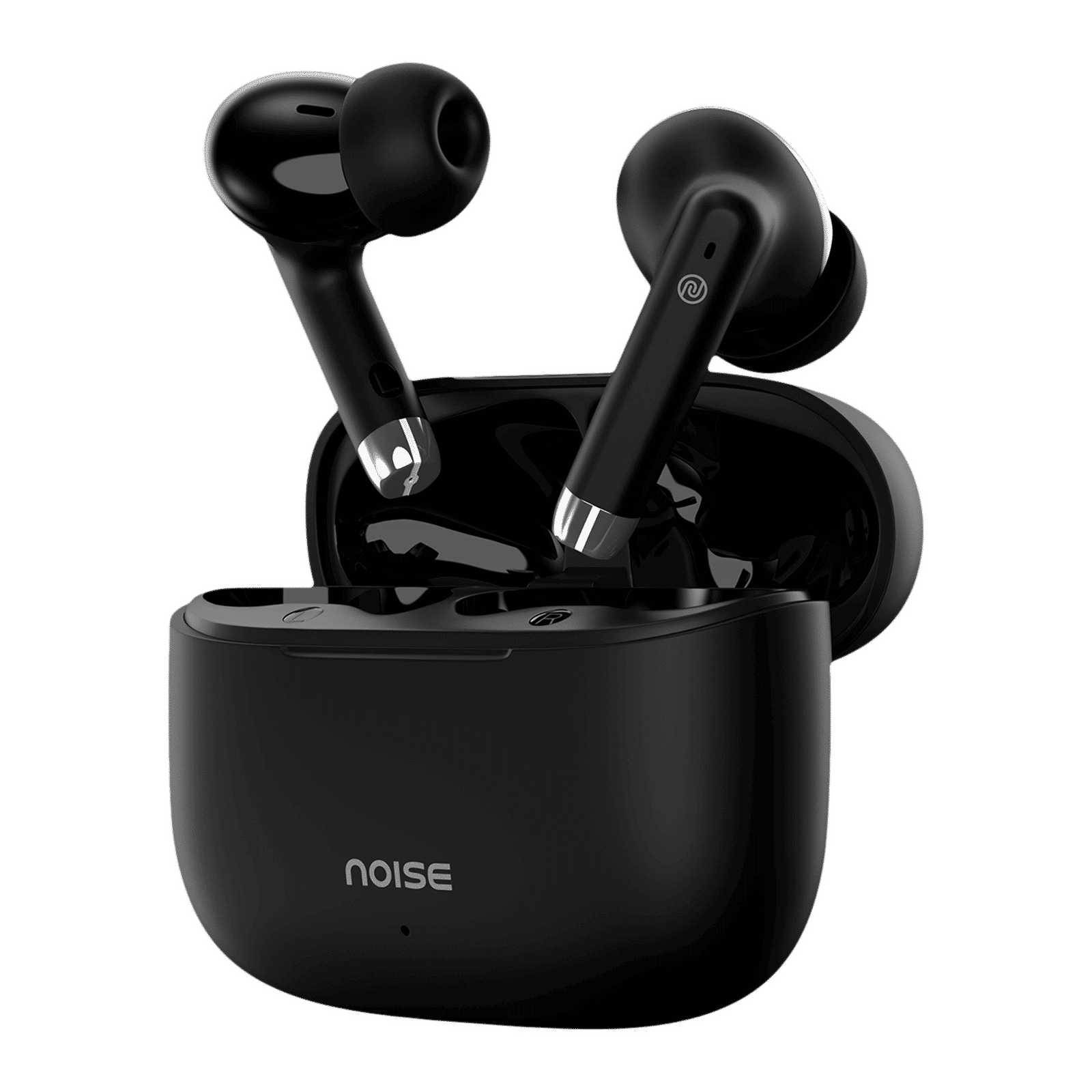 noise Buds Aero TWS Earbuds with Environmental Noise Cancellation (IPX5 Water Resistant, Instacharge, Charcoal Black) noise Buds Aero TWS Earbuds with Environmental Noise Cancellation (IPX5 Water Resistant, Instacharge, Charcoal Black)_1