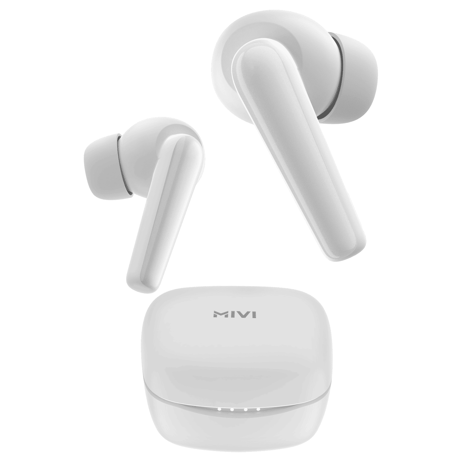 Mivi Duopods N5 TWS Earbuds with AI Noise Cancellation (13mm Driver, Ivory)_1