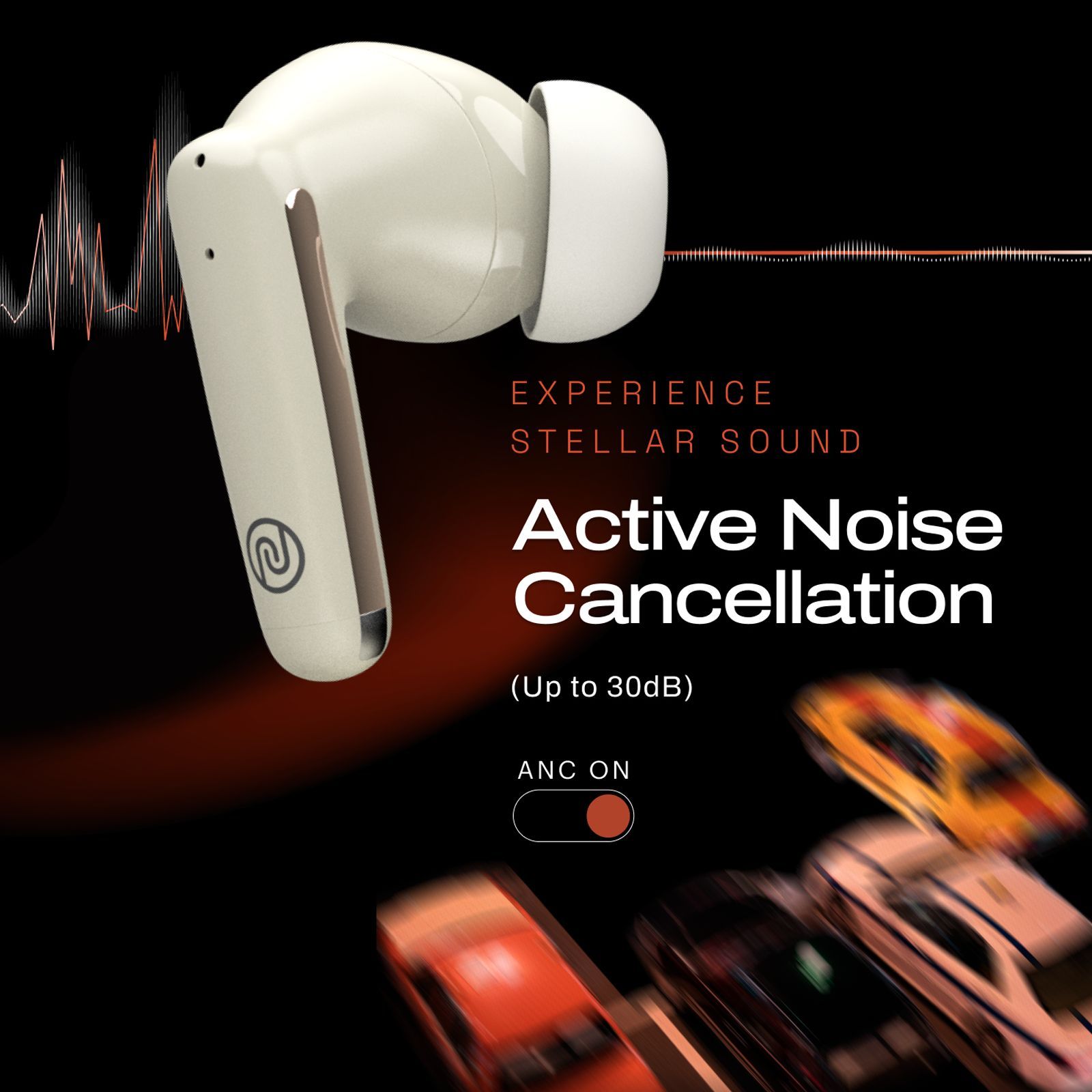 noise Buds Venus TWS Earbuds with Active Noise Cancellation (IPX5 Water Resistant, Instacharge, Lunar Ivory) noise Buds Venus TWS Earbuds with Active Noise Cancellation (IPX5 Water Resistant, Instacharge, Lunar Ivory)_2