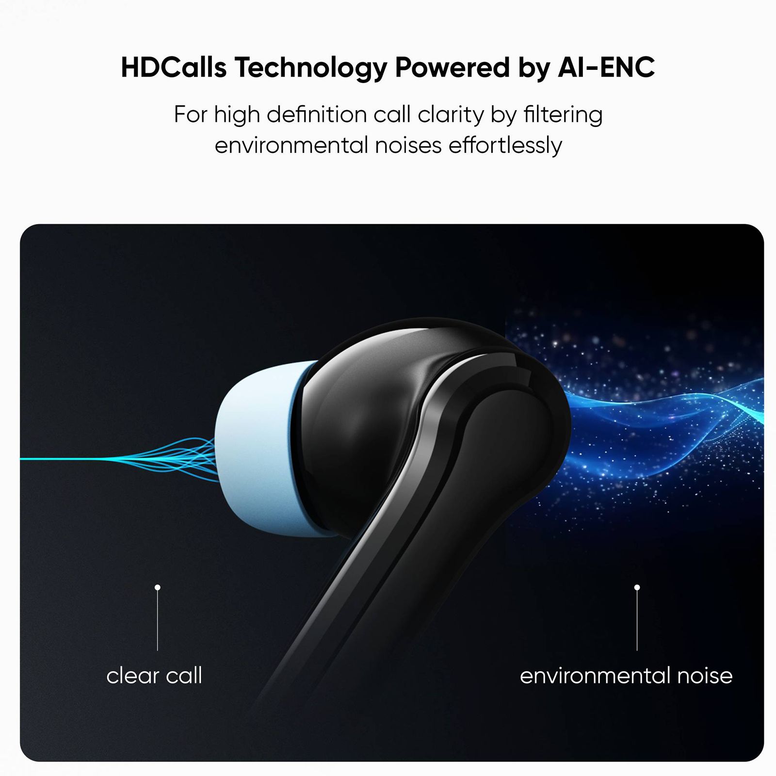 Mivi DuoPods N4 TEDPN4CB TWS Earbuds with Environmental Noise Cancellation (13mm Electroplated Drivers, Black)_7