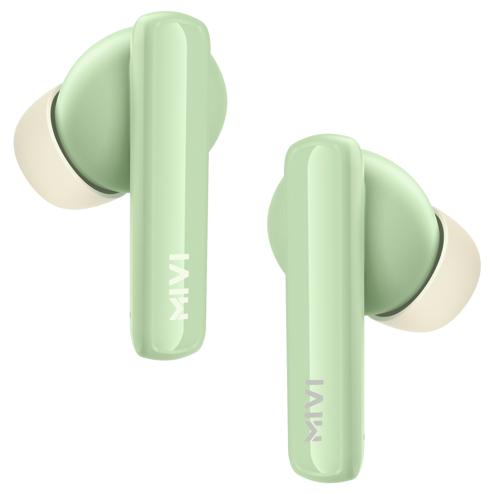 Mivi DuoPods N2 TWS Earbuds with AI Noise Cancellation (IPX4 Water Resistant, Fast Charging, Hazel Green)_2