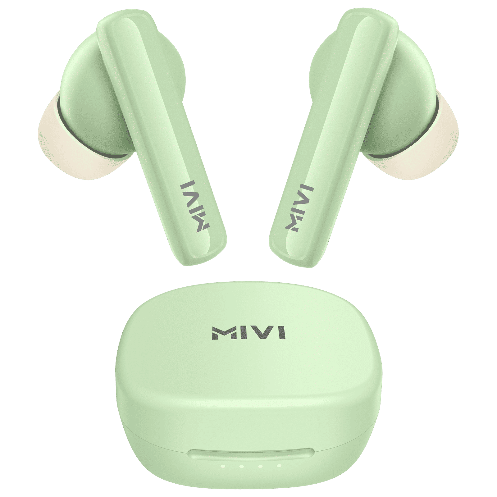 Mivi DuoPods N2 TWS Earbuds with AI Noise Cancellation (IPX4 Water Resistant, Fast Charging, Hazel Green)_1