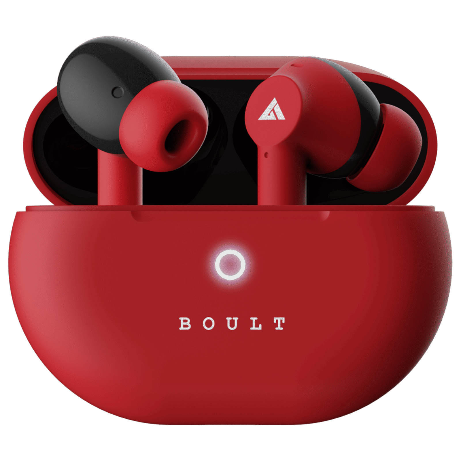 GOBOULT Airbass W40 TWS Earbuds with Environmental Noise Cancellation (IPX5 Water Resistant, Fast Charging, Berry Red) GOBOULT Airbass W40 TWS Earbuds with Environmental Noise Cancellation (IPX5 Water Resistant, Fast Charging, Berry Red)_1