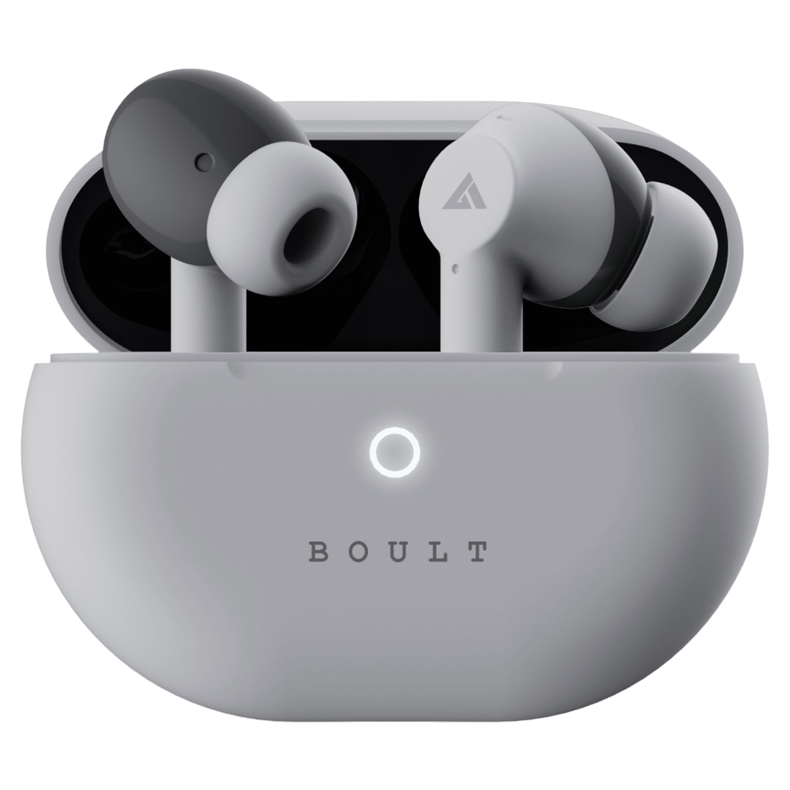 GOBOULT Airbass W40 TWS Earbuds with Environmental Noise Cancellation (IPX5 Water Resistant, Fast Charging, Ivory White)_1