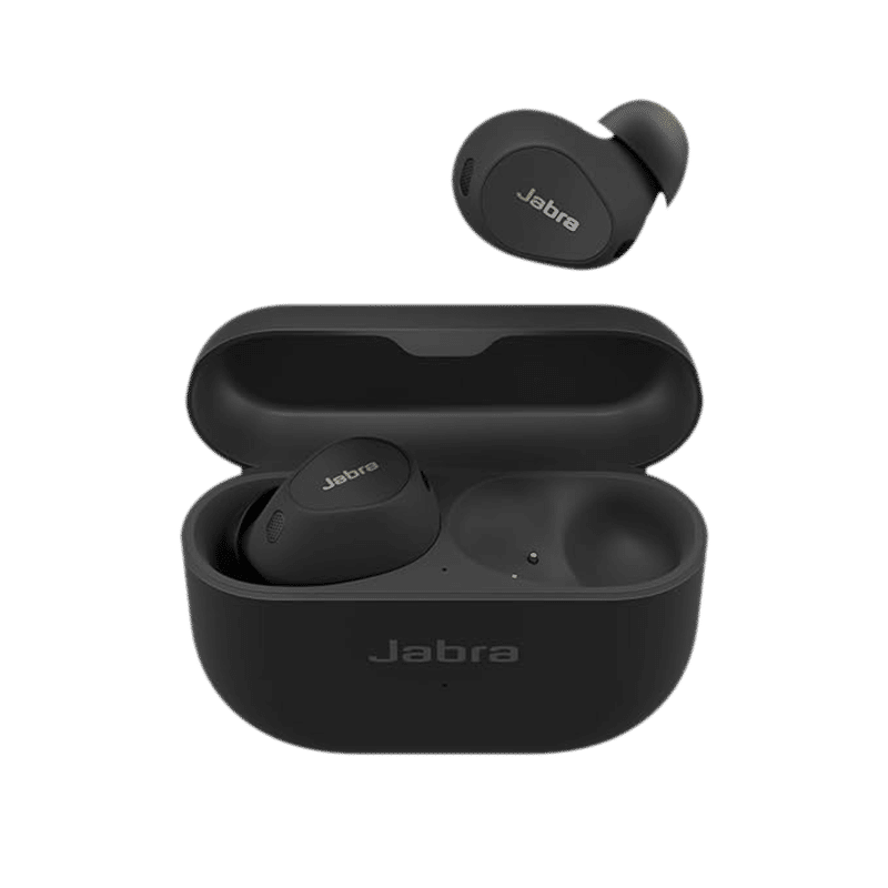 Jabra Elite 10 TWS Earbuds with Active Noise Cancellation (IP54 Water Resistant, Fast Charging, Matte Black) Jabra Elite 10 TWS Earbuds with Active Noise Cancellation (IP54 Water Resistant, Fast Charging, Matte Black)_1