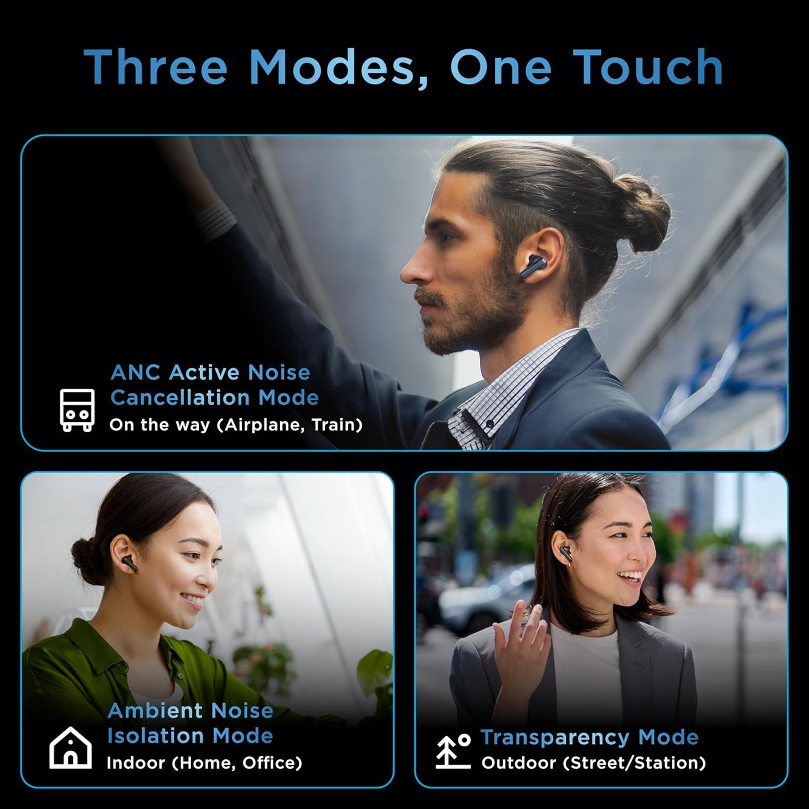 urbn Beat 700 TWS Earbuds with Active Noise Cancellation (IPX5 Water Resistant, Fast Charging, Blue)_8