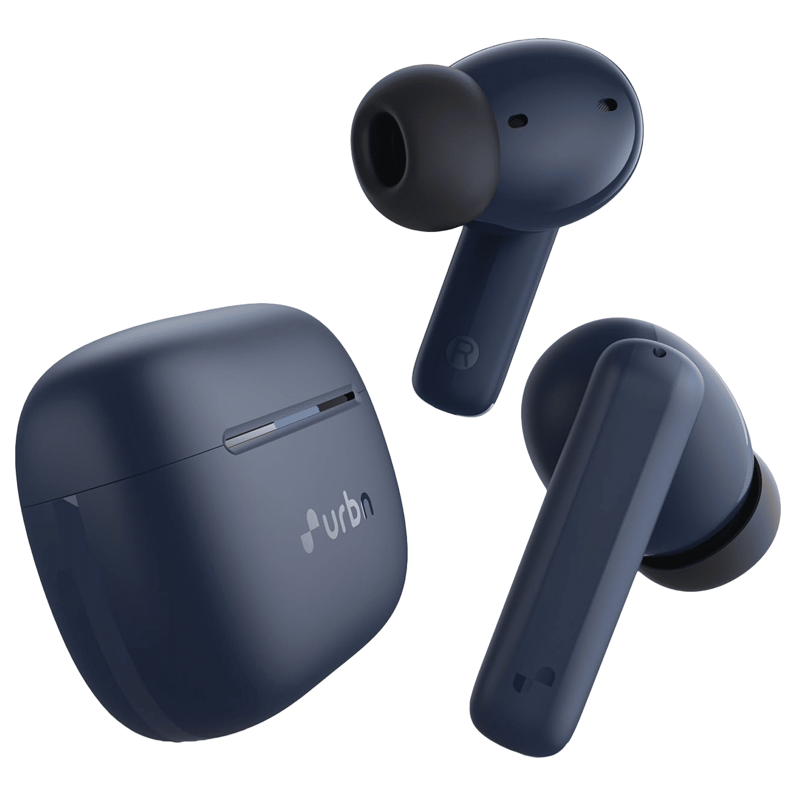 urbn Beat 700 TWS Earbuds with Active Noise Cancellation (IPX5 Water Resistant, Fast Charging, Blue)_4