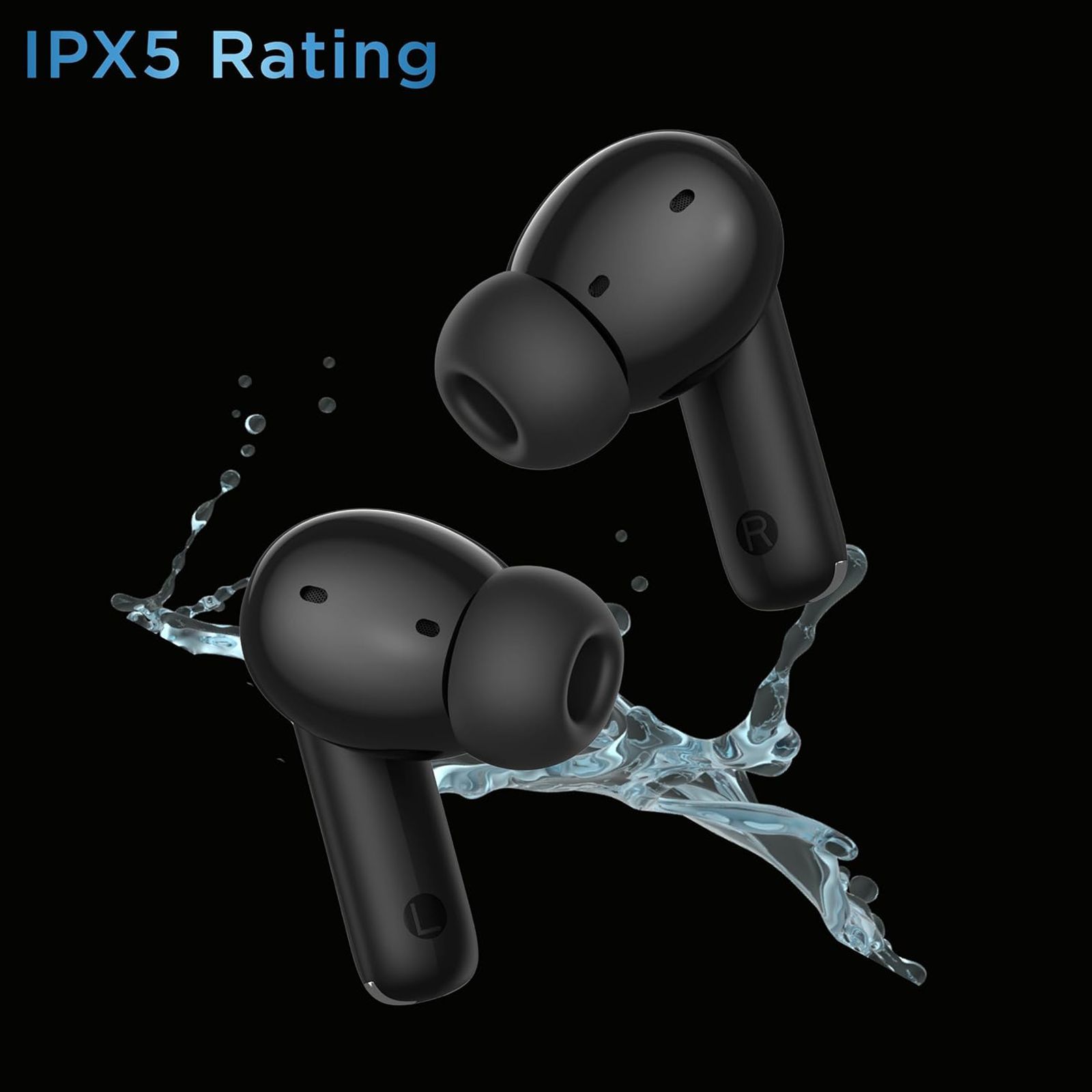 urbn Beat 700 TWS Earbuds with Active Noise Cancellation (IPX5 Water Resistant, Fast Charging, Black)_15