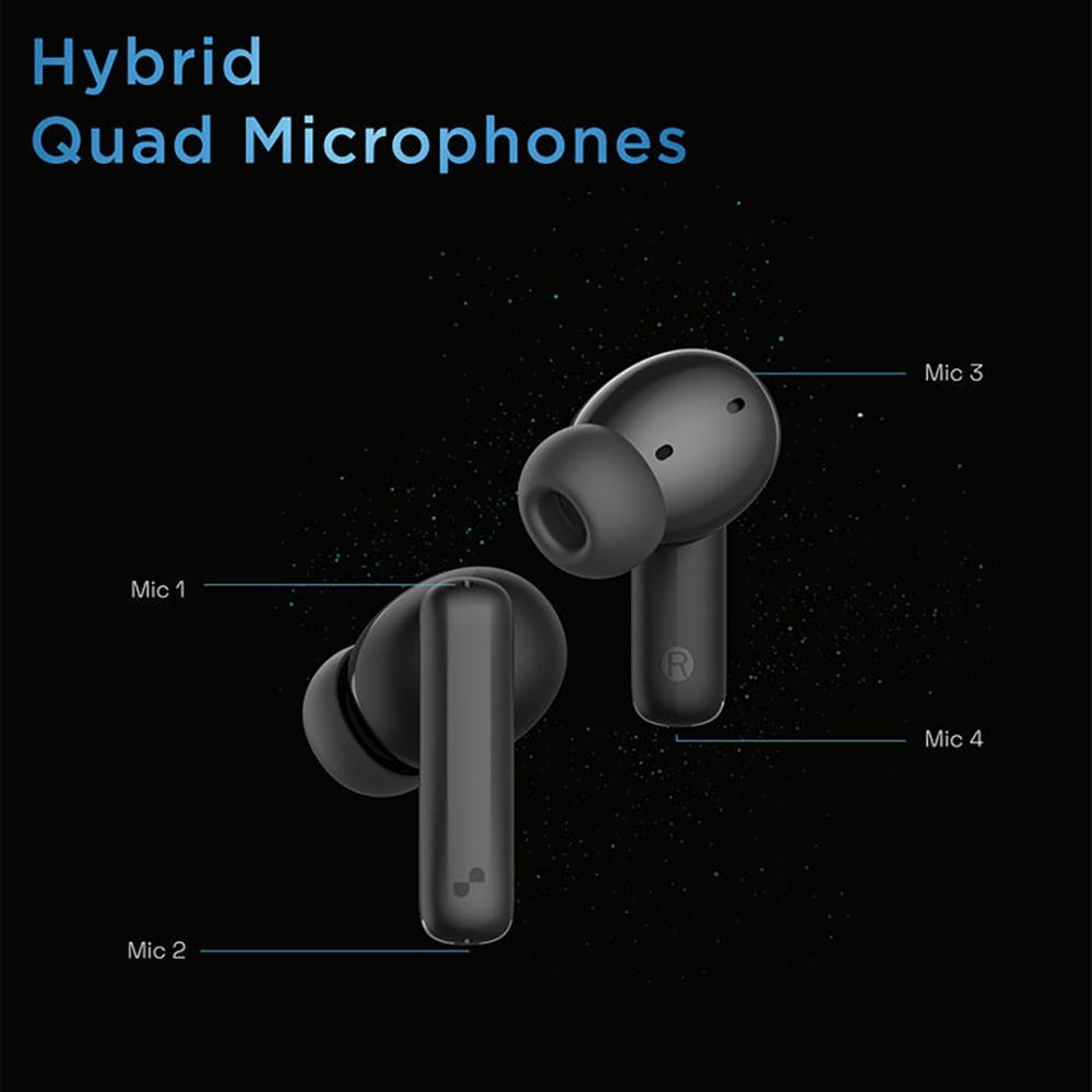 urbn Beat 700 TWS Earbuds with Active Noise Cancellation (IPX5 Water Resistant, Fast Charging, Black)_5