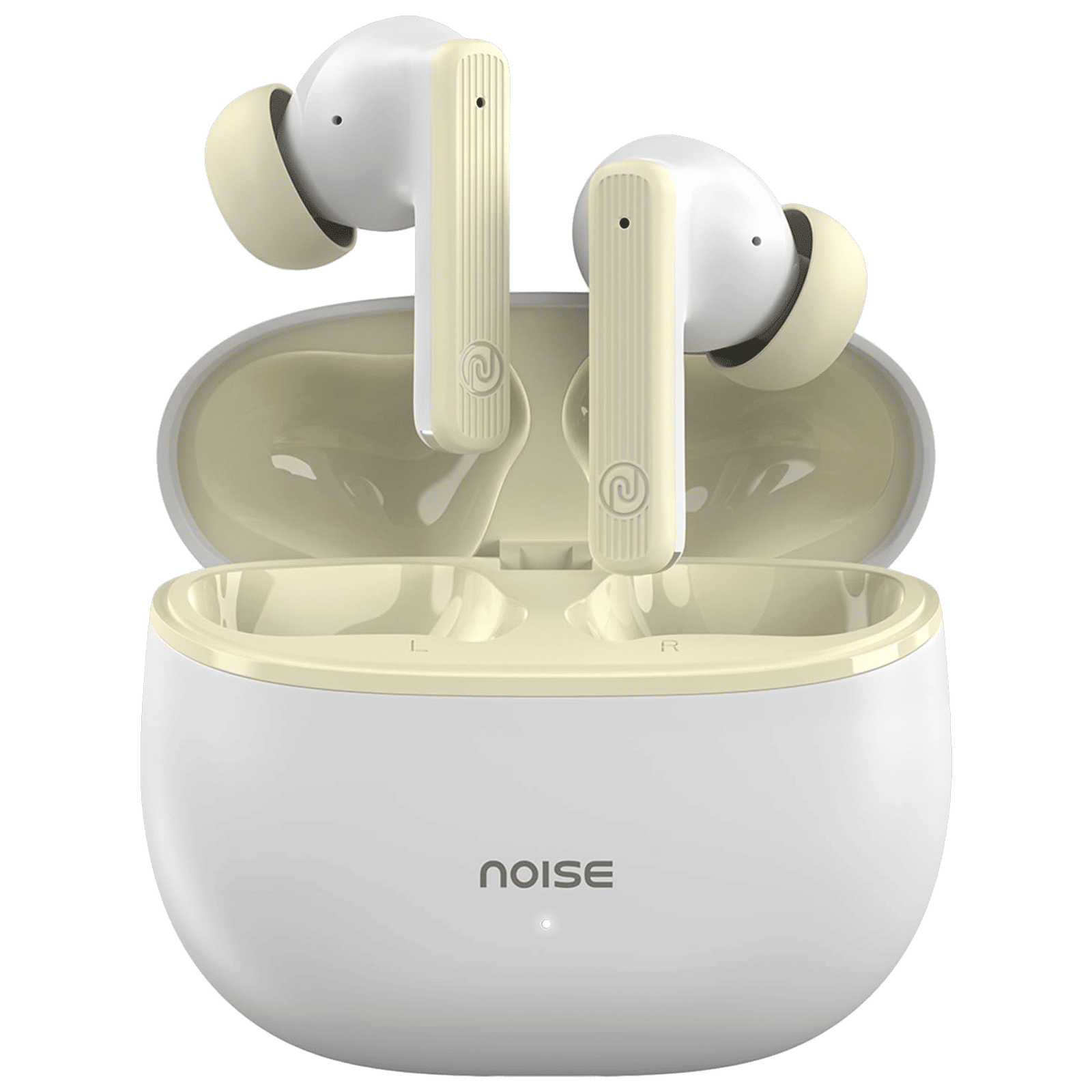 noise Air Buds 3 TWS Earbuds with Environmental Noise Cancellation (IPX5 Water Resistant, Instacharge, Serene White)_1