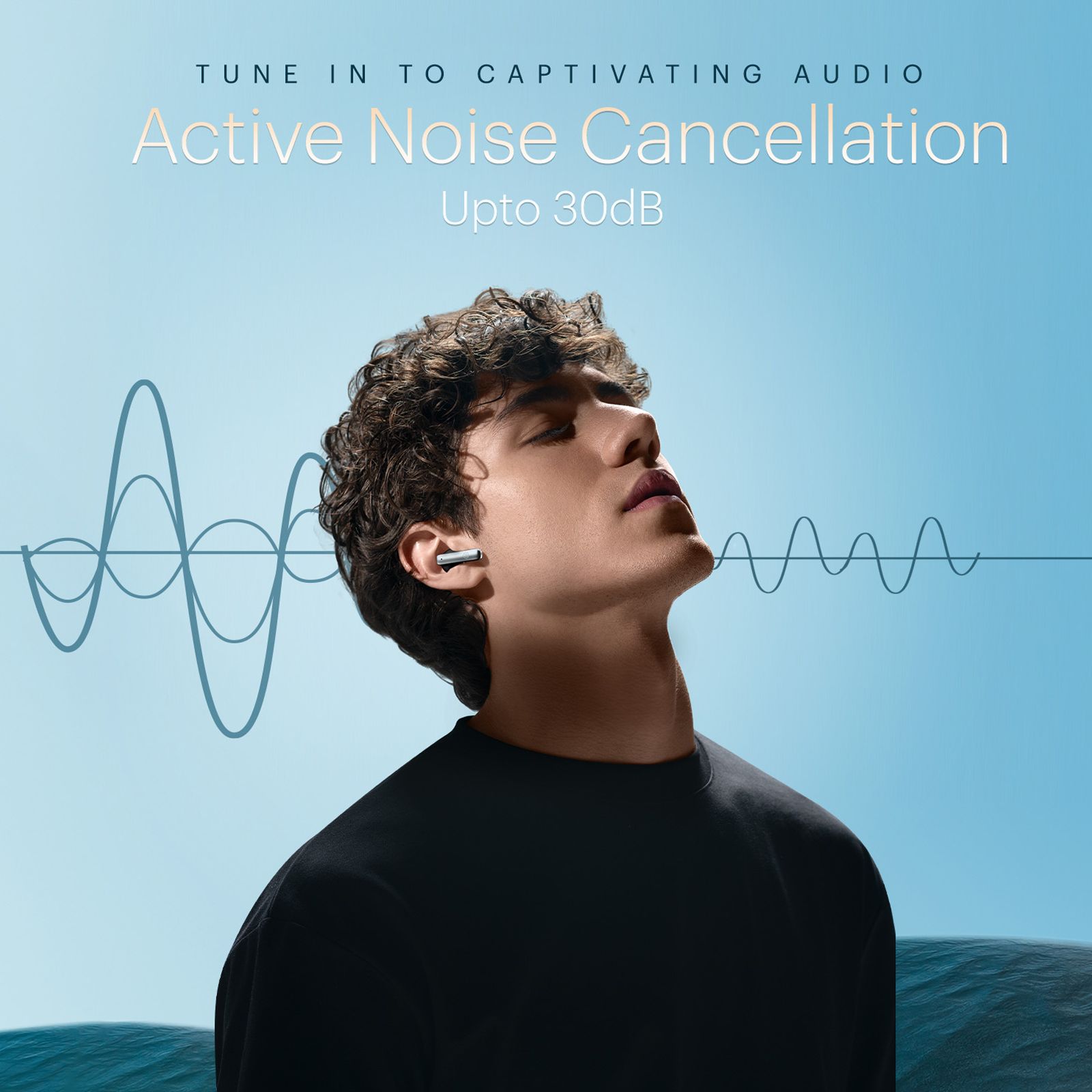 noise Air Buds Pro 3 TWS Earbuds with Active Noise Cancellation (IPX5 Water Resistant, Instacharge, Serene White)_6