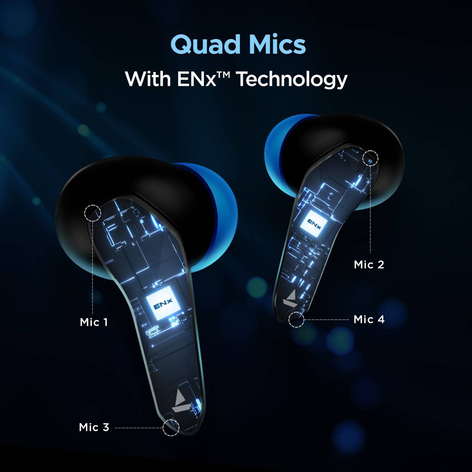 boAt Immortal 128 TWS Earbuds with Environmental Noise Cancellation (IPX4 Water & Sweat Resistant, ASAP Charge, Black Sabre)_5