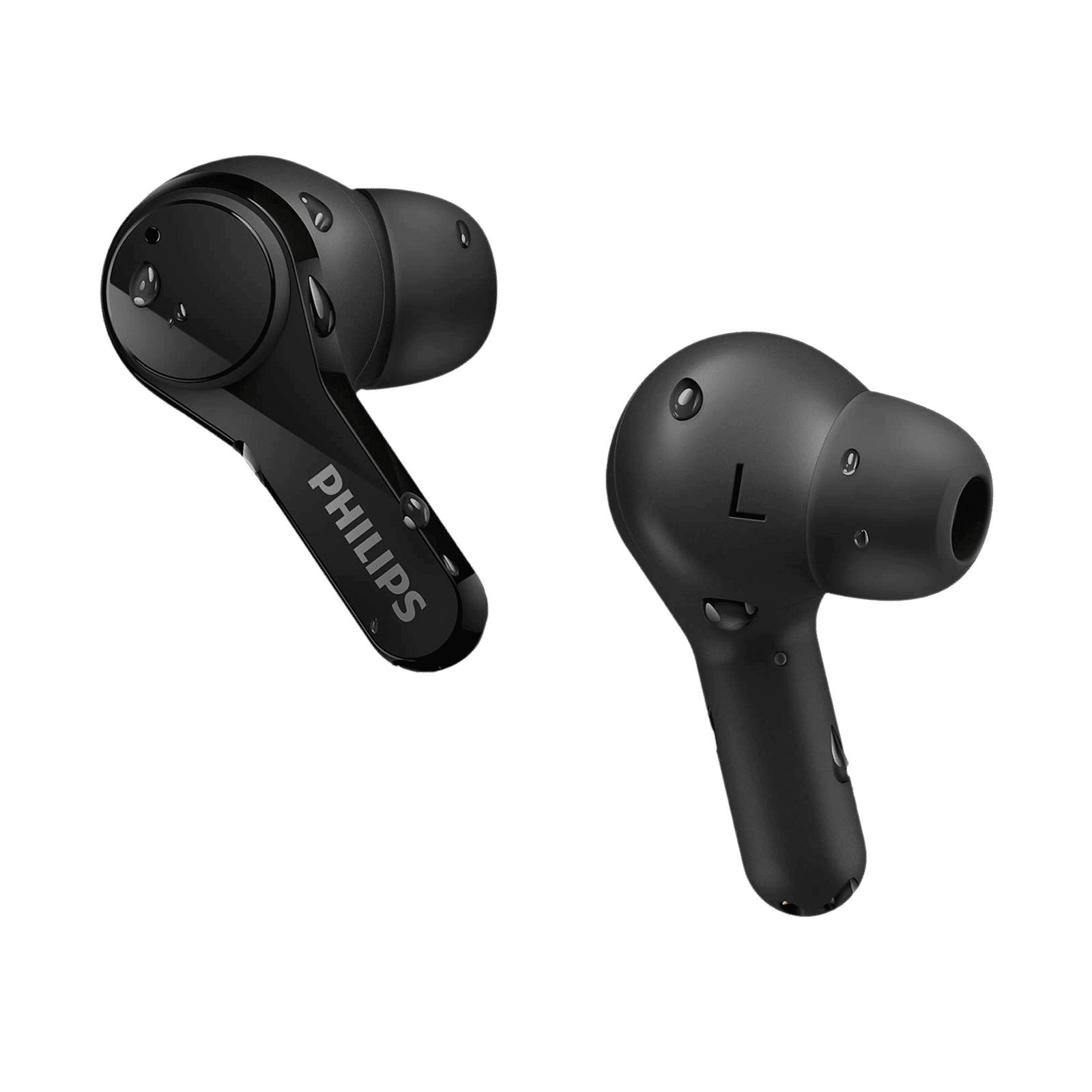 PHILIPS TAT3217BK00 TWS Earbuds with Environmental Noise Cancellation (IPX5 Water & Sweat Resistant, Quick Boost Charge, Black)_4