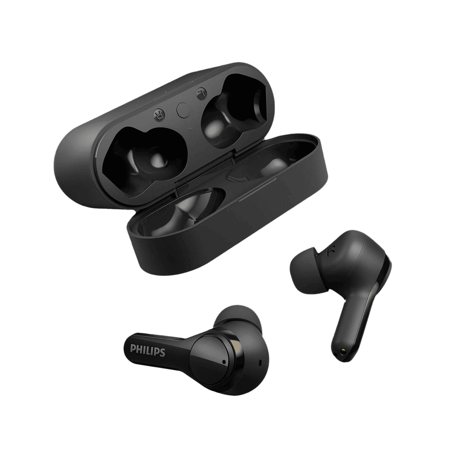 PHILIPS TAT3217BK00 TWS Earbuds with Environmental Noise Cancellation (IPX5 Water & Sweat Resistant, Quick Boost Charge, Black)_7