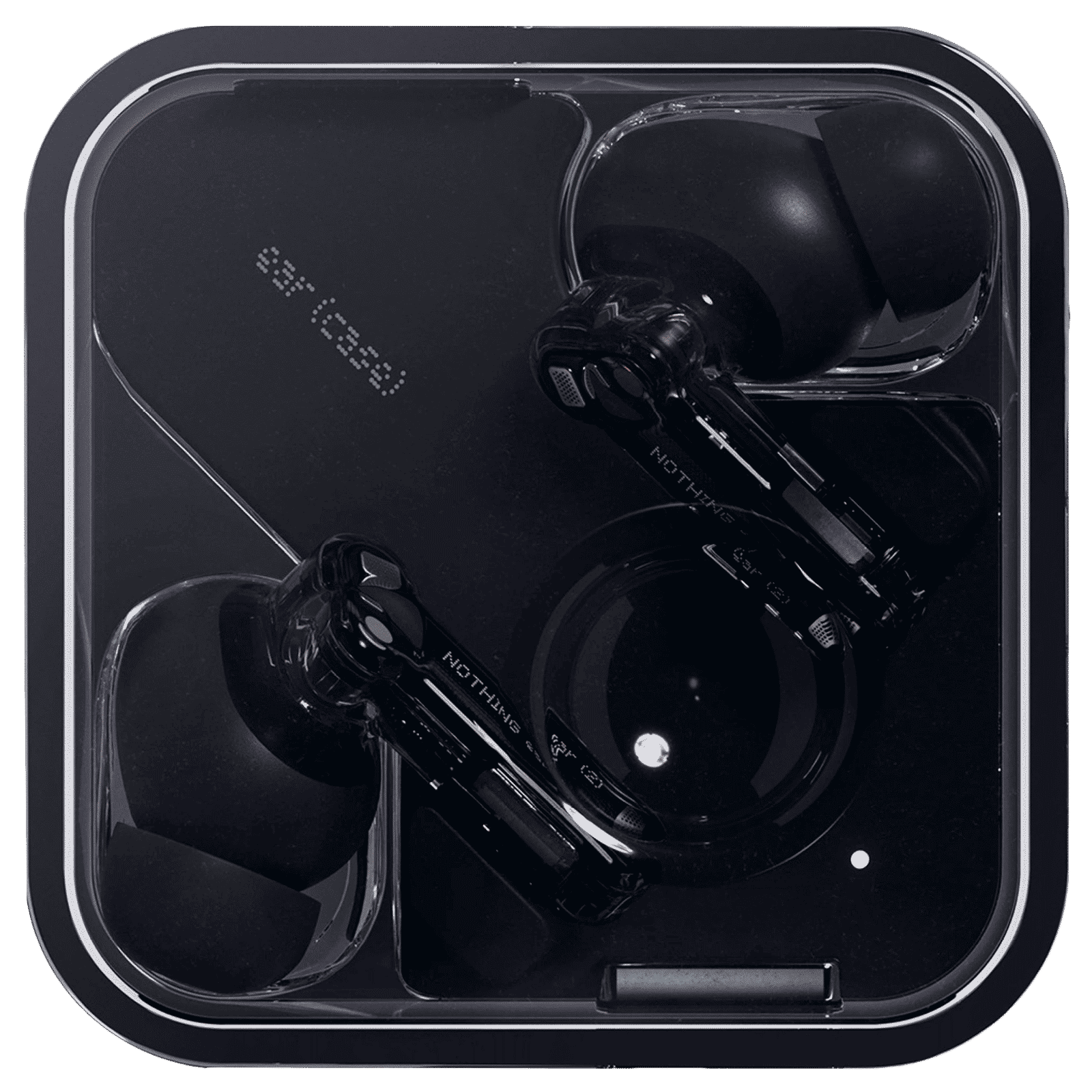 Nothing Ear 2 A10600027 TWS Earbuds with Active Noise Cancellation (IP54 Water Resistant, Fast Charging, Black)_5