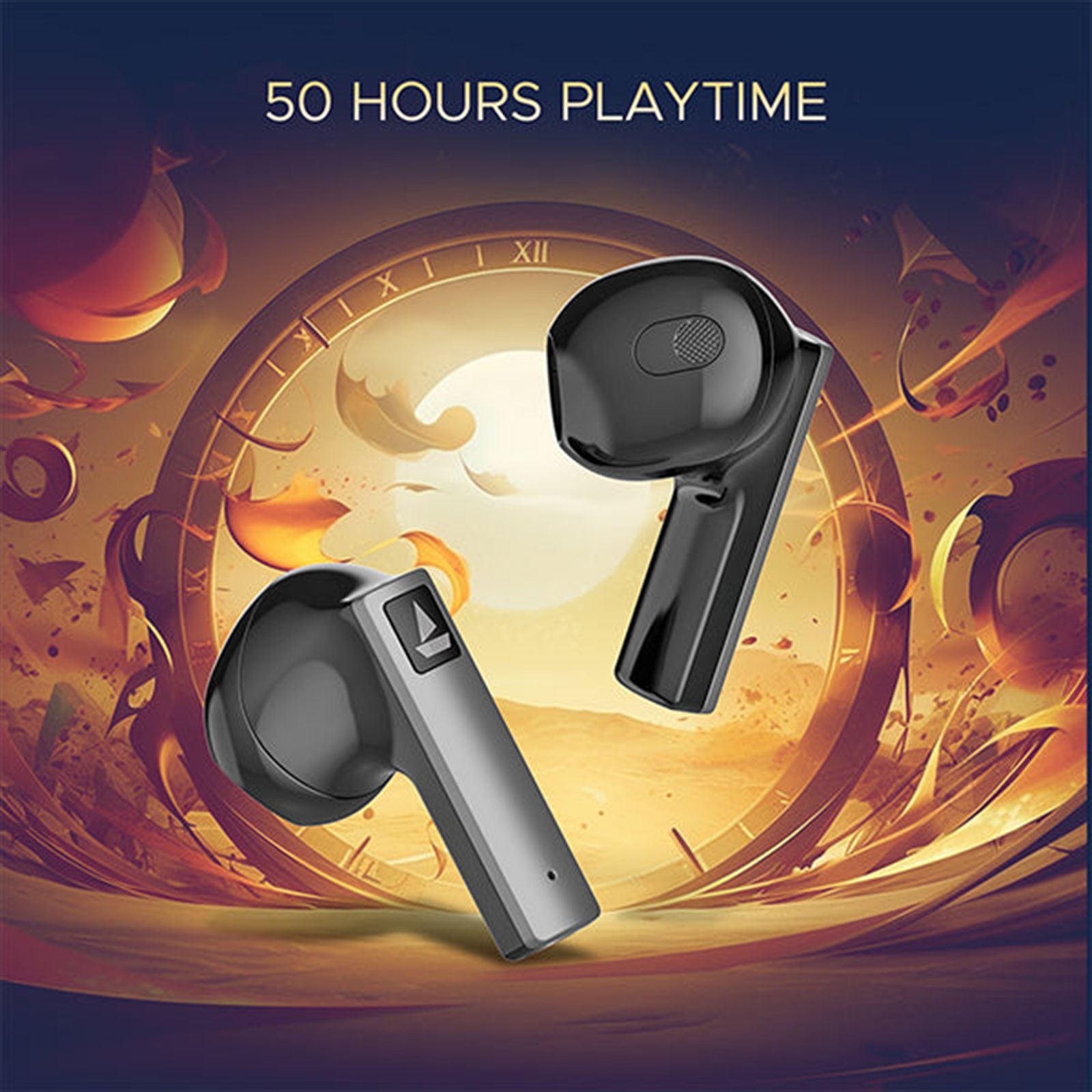 boAt Immortal katana Blade TWS Earbuds with Environmental Noise Cancellation (IPX5 Water Resistant, Asap Charge, Gunmetal Black)_7