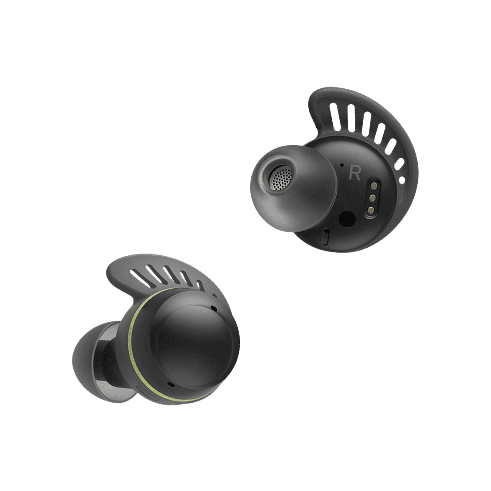 LG Tone Free Fit TONETF7Q TWS Earbuds with Active Noise Cancellation (IP67 Water Resistant, Bass Boost Technology, Black Lime)_11