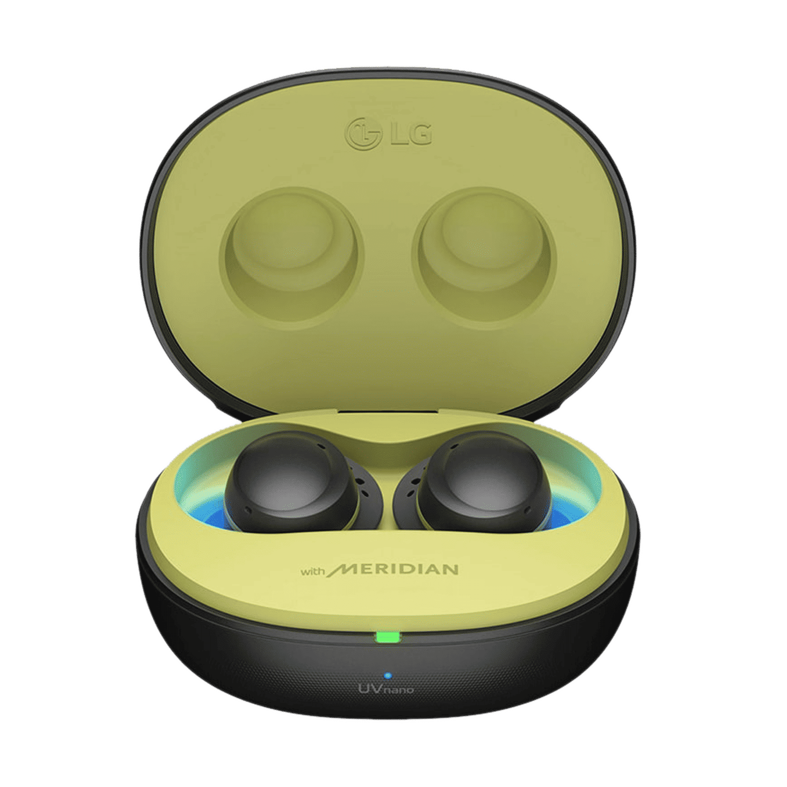 LG Tone Free Fit TONETF7Q TWS Earbuds with Active Noise Cancellation (IP67 Water Resistant, Bass Boost Technology, Black Lime)_12