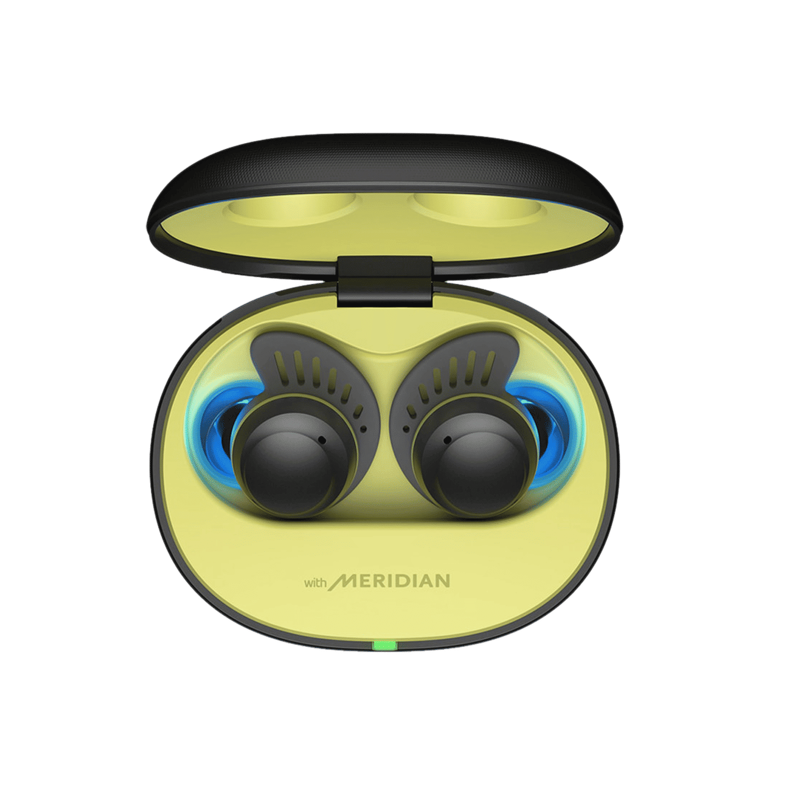 LG Tone Free Fit TONETF7Q TWS Earbuds with Active Noise Cancellation (IP67 Water Resistant, Bass Boost Technology, Black Lime)_5