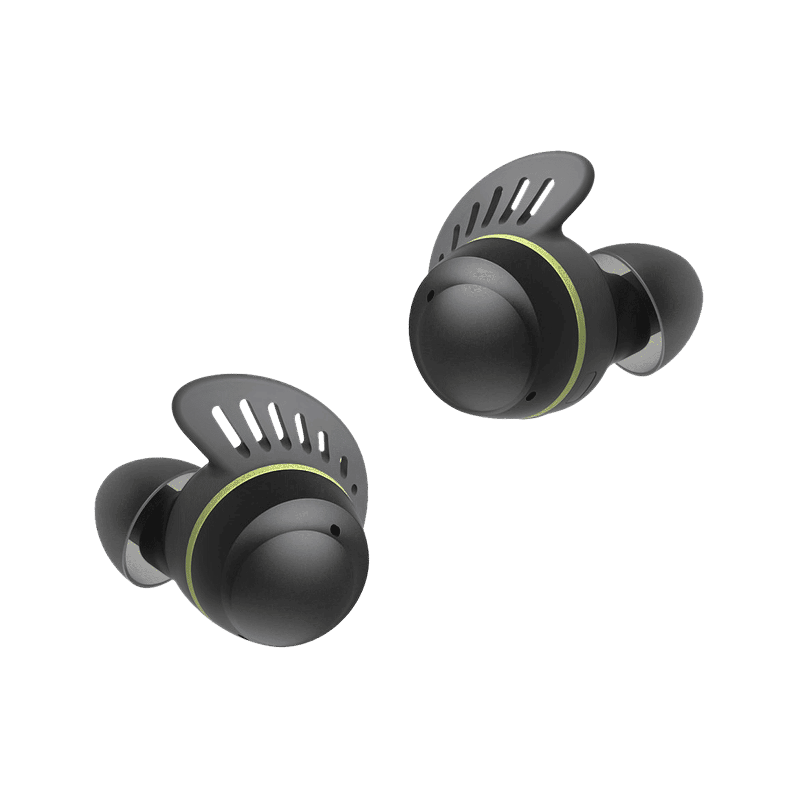 LG Tone Free Fit TONETF7Q TWS Earbuds with Active Noise Cancellation (IP67 Water Resistant, Bass Boost Technology, Black Lime)_9