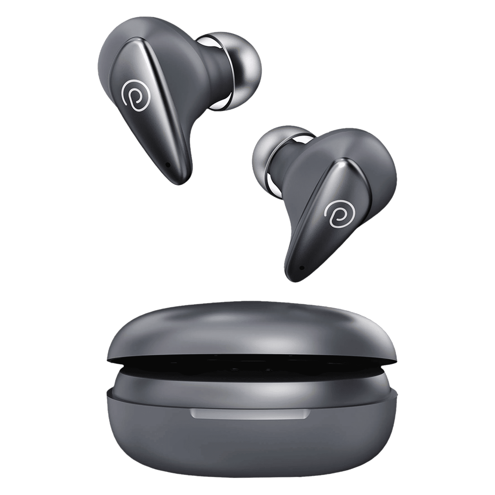 pTron Bassbuds Verse TWS Earbuds with Environmental Noise Cancellation (IPX4 Water & Sweat Resistant, Bass Boost Technology, Grey)_1